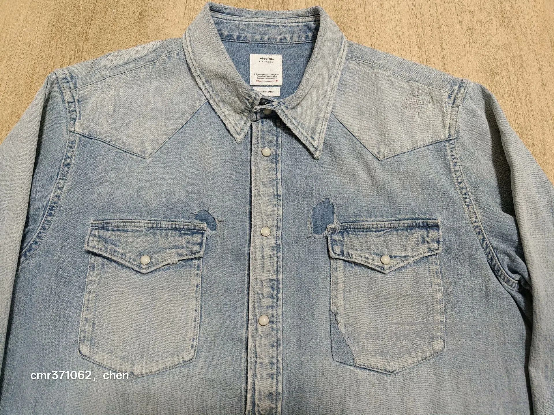 Visvim VISVIM 24SS SOCIAL SCULPTURE SHIRT. Size US M / EU 48-50 / 2 - 4 Thumbnail