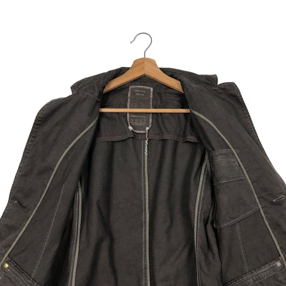 Hysteric Glamour 📌Vintage Chore Worker Detroit Jacket Ball Biker Wear Size US L / EU 52-54 / 3 - 14 Thumbnail