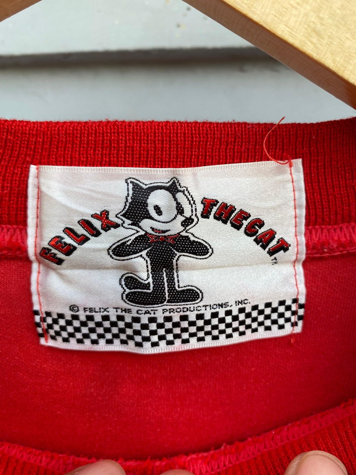 Felix Felix the Cat Vintage Sweatshirt Embroidered Graphic 90s Size US XL / EU 56 / 4 - 8 Thumbnail