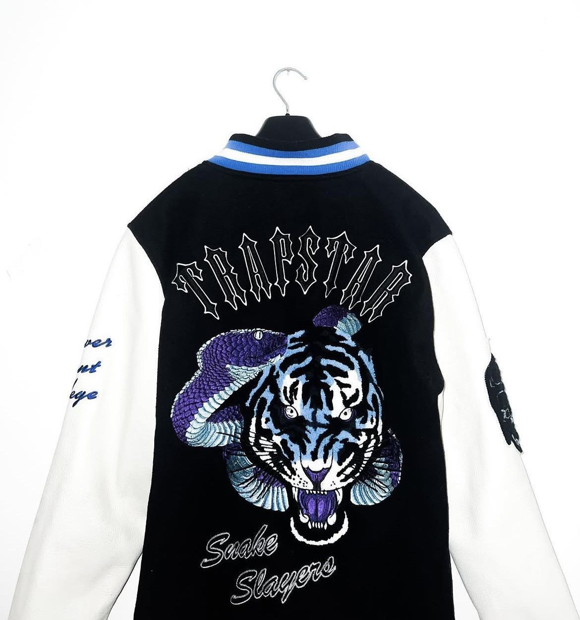 Trapstar London Trapstar Snake Slayer Varsity Jacket Size US L / EU 52-54 / 3 - 1 Thumbnail