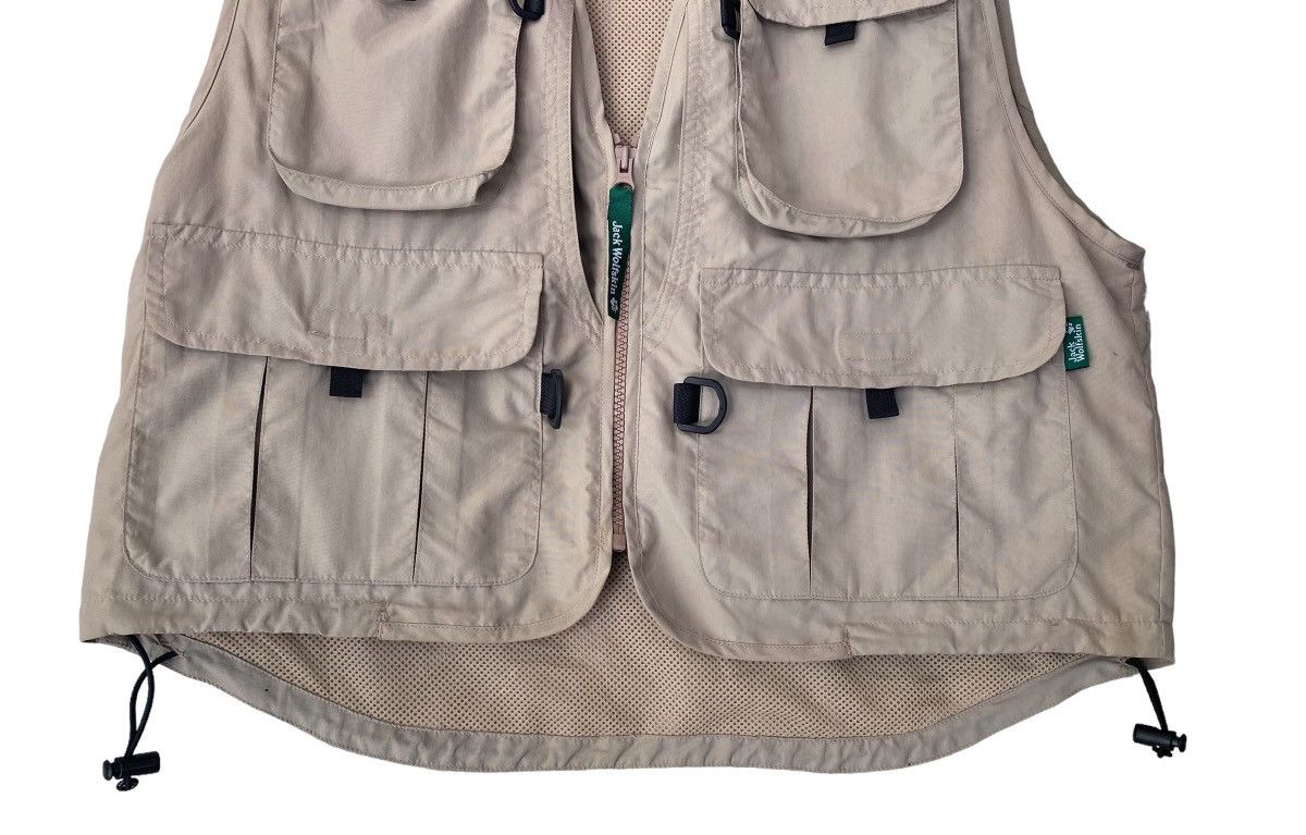 Jack Wolfskin × Vintage JACK WOLFSKINS Pocket Vest Size US L / EU 52-54 / 3 - 6 Thumbnail