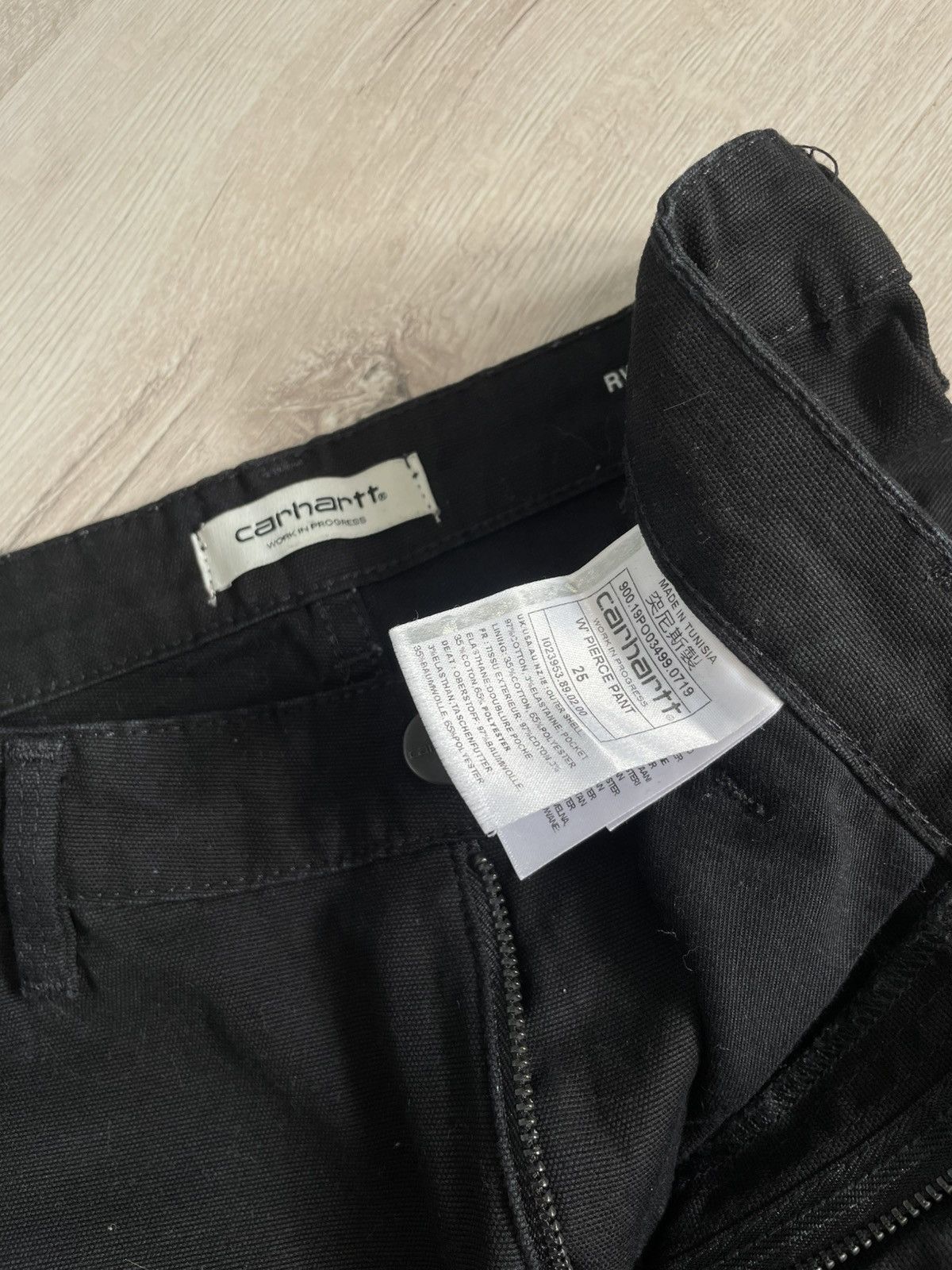 Carhartt Wip Rare Carhartt Wip Shorts Carpenter with White Logo Pierce Size 27" / US 4 / IT 40 - 4 Thumbnail