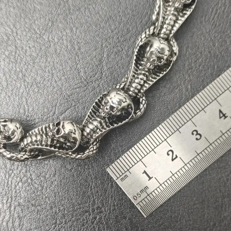 Jewelry Snake Head Retro Pants Waist Chain Size ONE SIZE - 7 Thumbnail