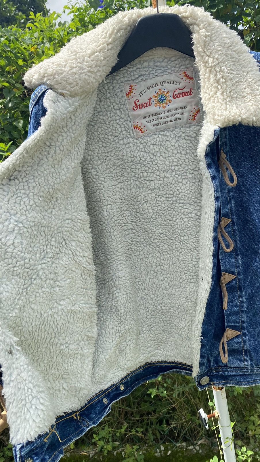 Japanese Brand Vintage Denim Sherpa Jacket Made in Japan Size US XL / EU 56 / 4 - 9 Thumbnail