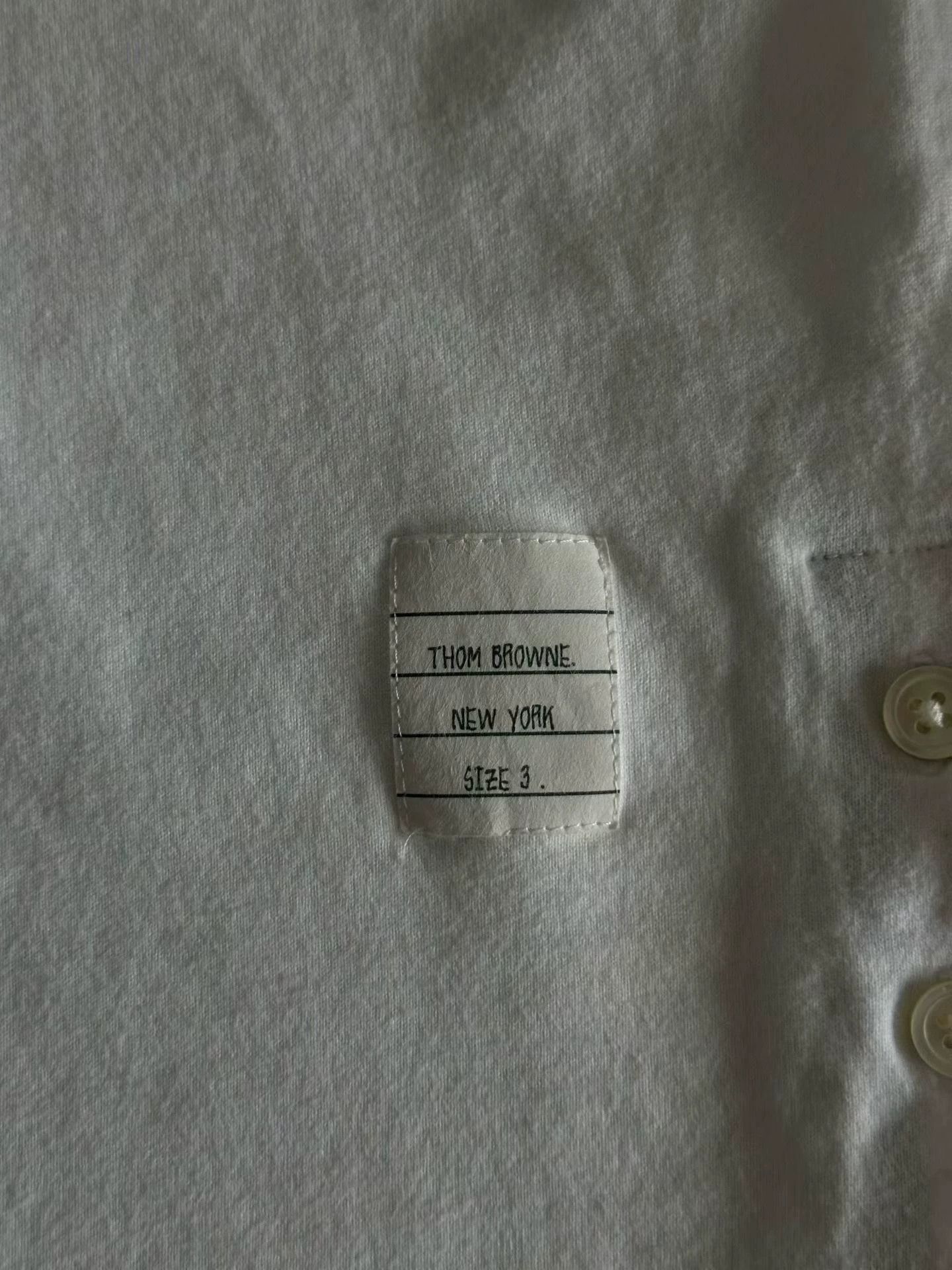 Thom Browne Thom Browne color blocked long sleeve shirt size 3 Size US L / EU 52-54 / 3 - 4 Thumbnail