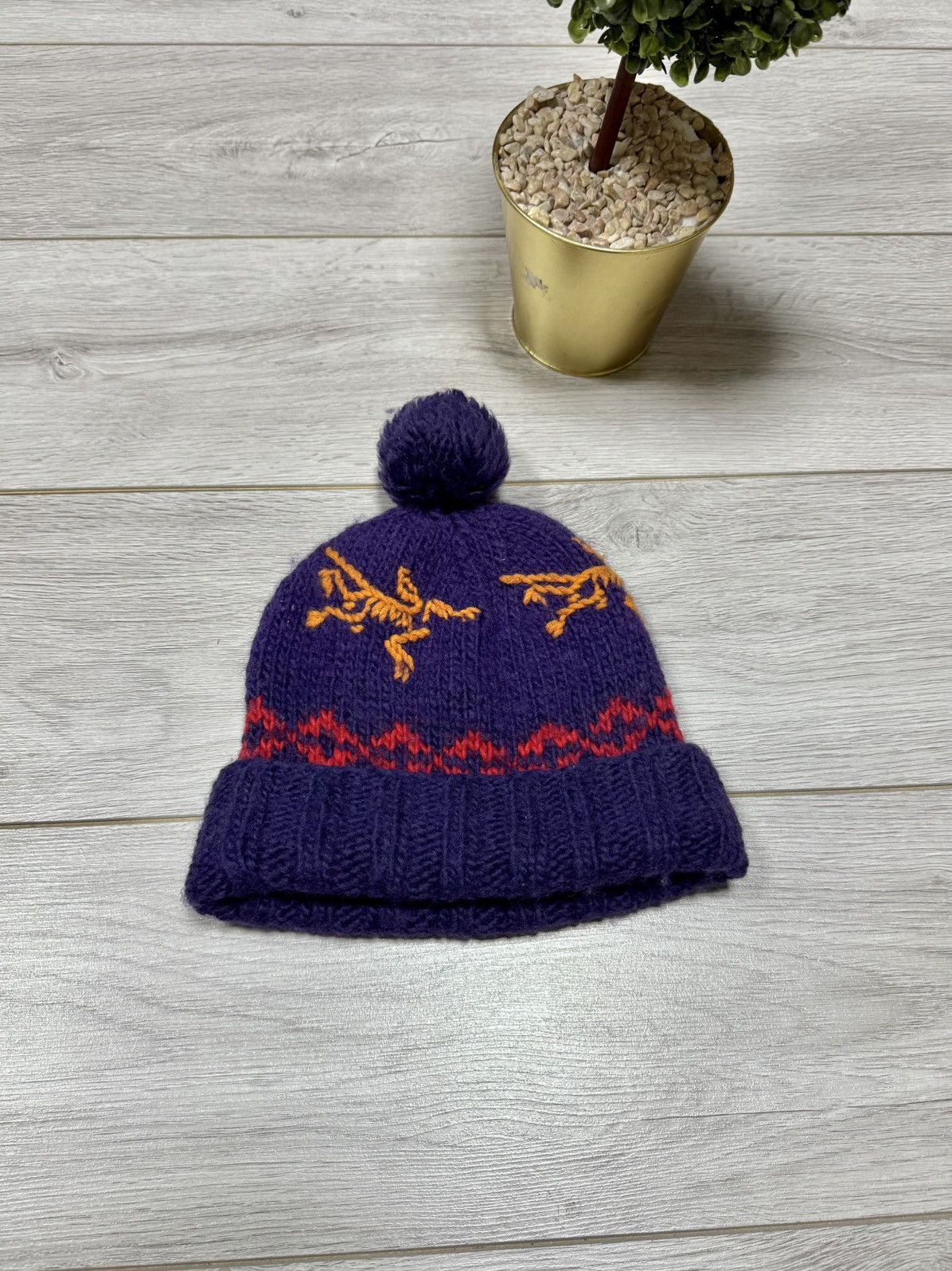 Arc'teryx Arxteryx knitted big bird wool beanie hat Size ONE SIZE - 1 Thumbnail