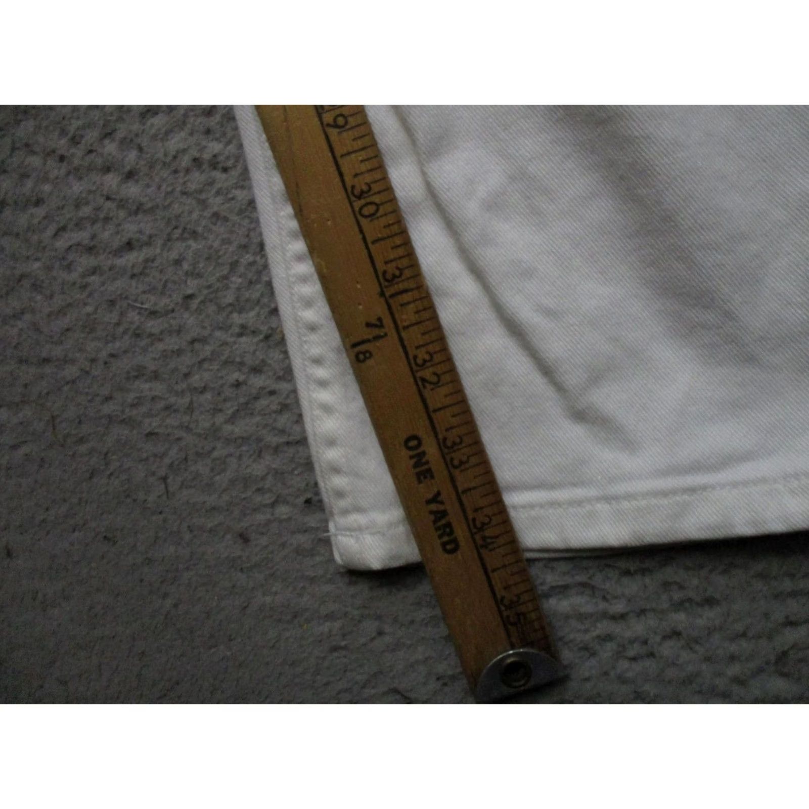 Acne Studios Acne Studios Mens Jeans 36x34 White Ace Slim Fit Stretch Denim Size US 36 / EU 52 - 7 Thumbnail