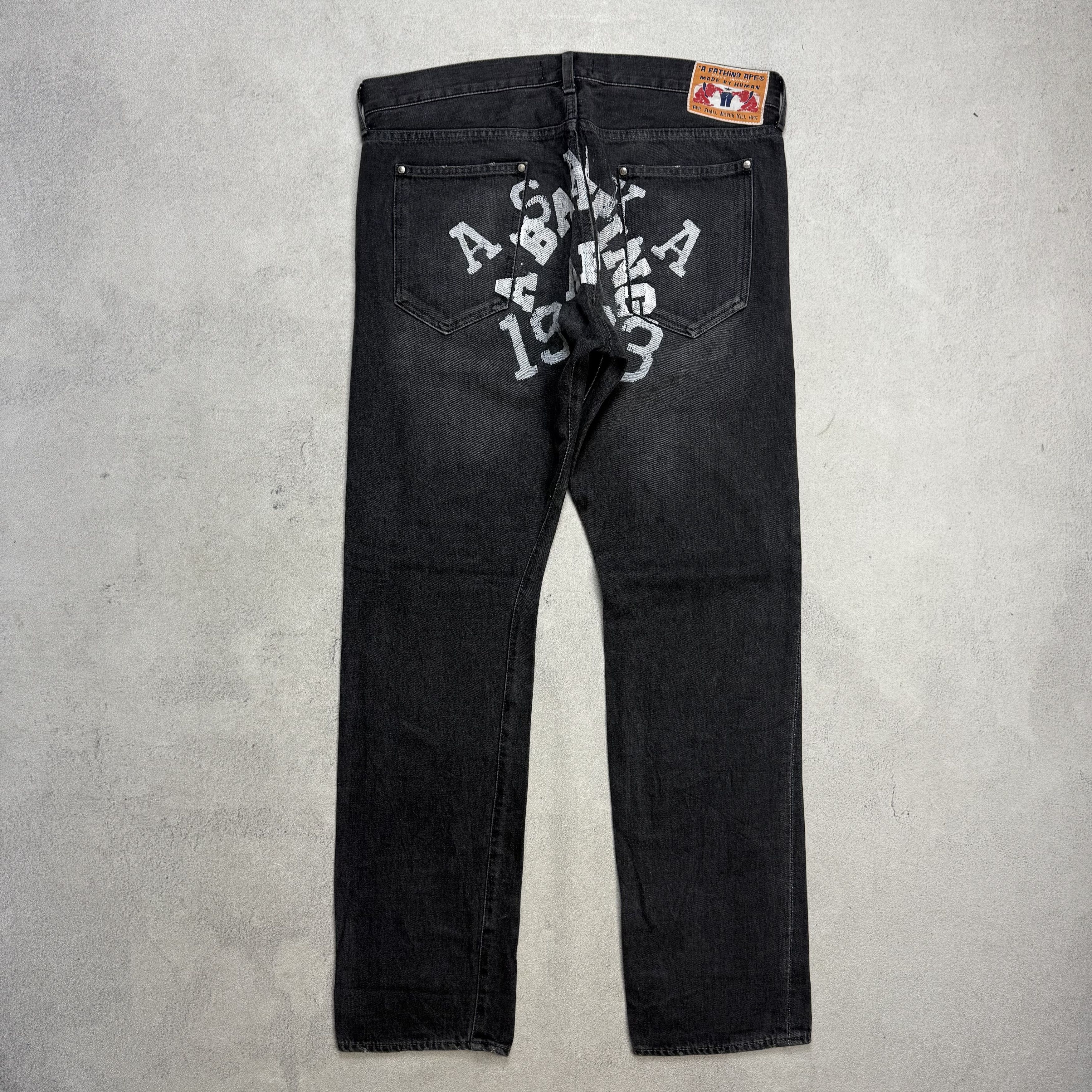 Bape Vintage A Bathing Ape Denim Size US 36 / EU 52 - 1 Thumbnail