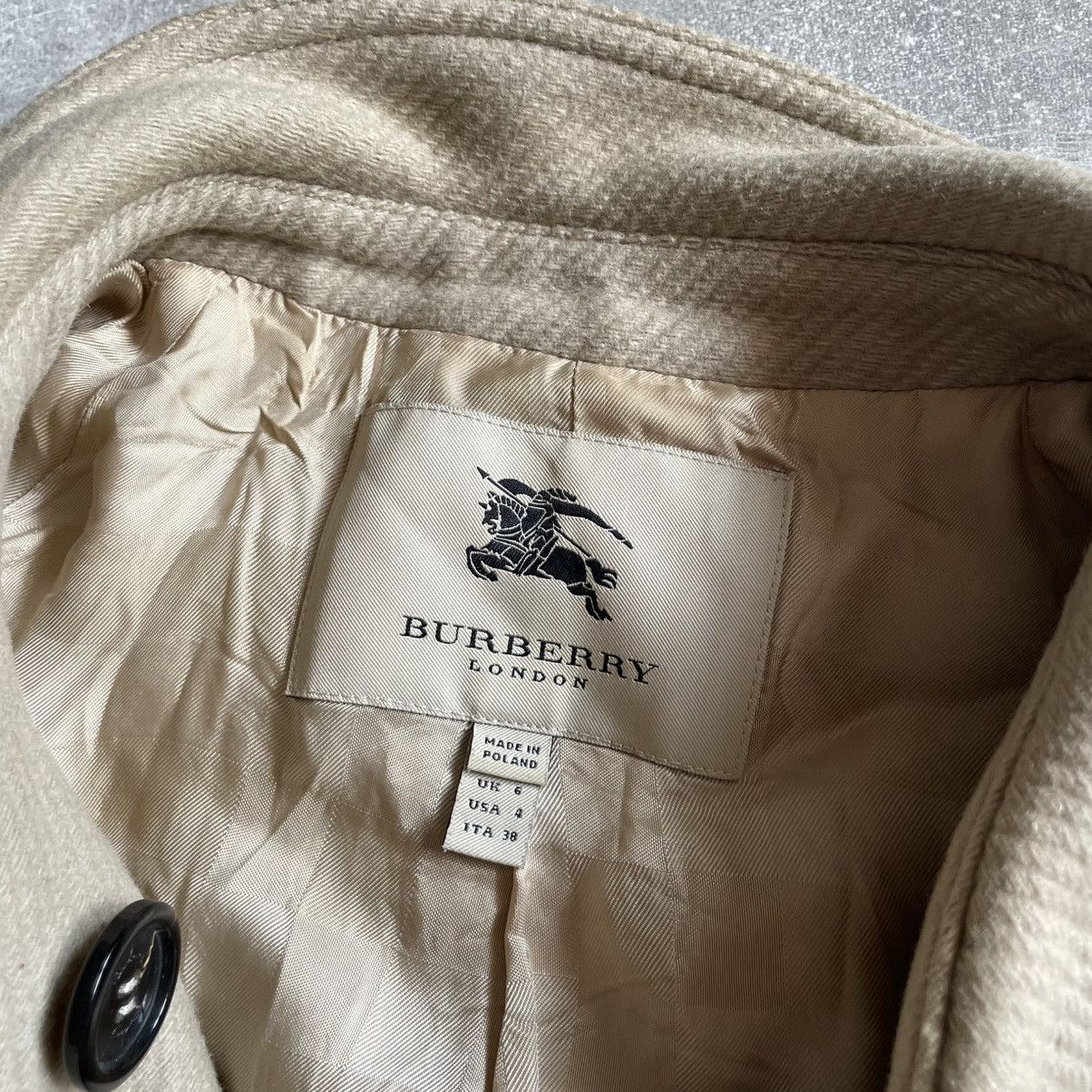Burberry Burberry CHILD Coat Blazer JACKET BOMBER WOOL cashmere Size XXS / US 00 / IT 34 - 2 Thumbnail