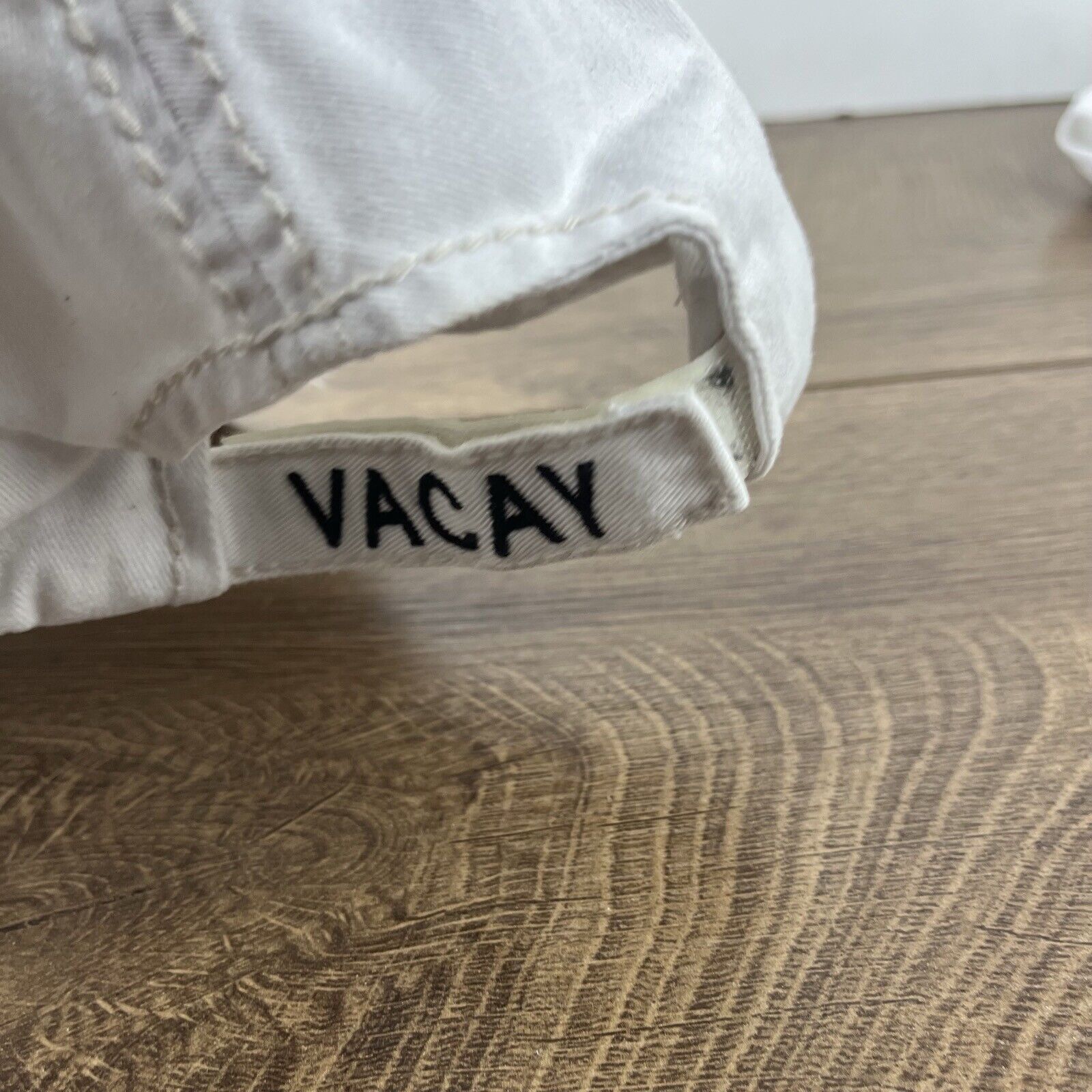 Other Vacay All Day Hat Vacation Vacay Hat White Adjustable Hat Wh Size ONE SIZE - 11 Thumbnail