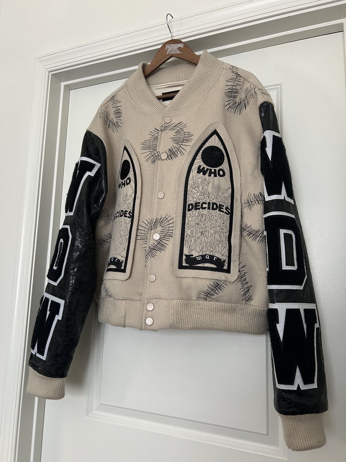 Who Decides War Who decides war varsity namesake jacket bomber Size US XXL / EU 58 / 5 - 2 Thumbnail