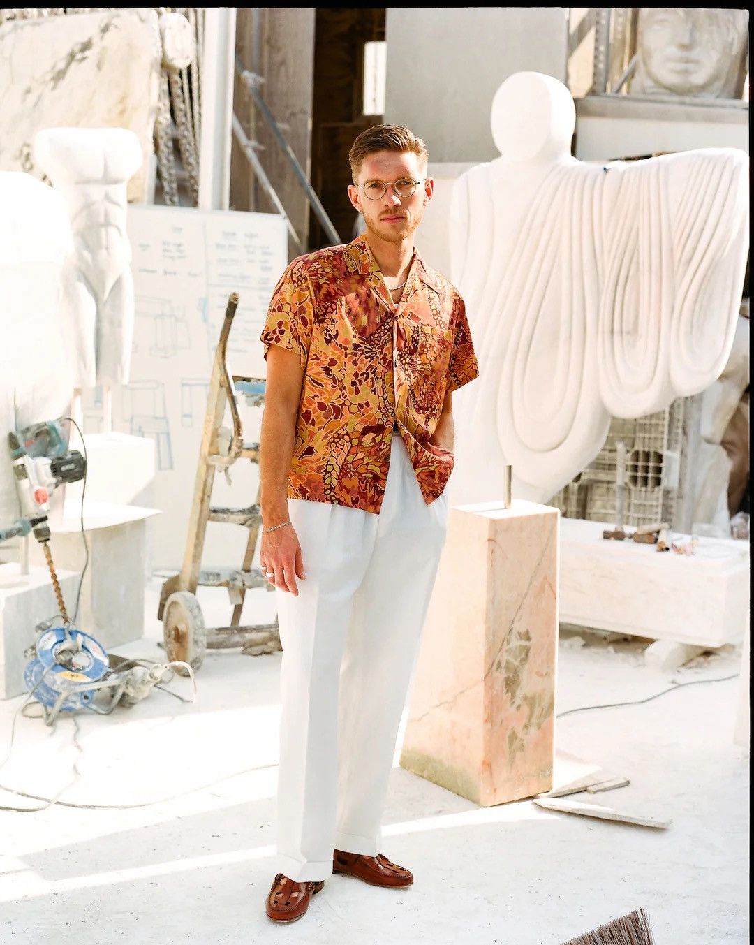 Scott Fraser Collection Scott Fraser Collection Sundown Acid Hawaiian Shirt Size US XL / EU 56 / 4 - 5 Thumbnail