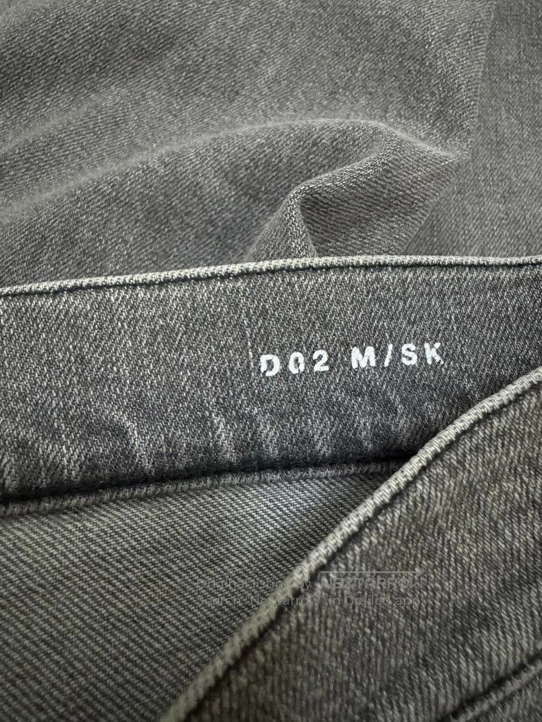 Saint Laurent Paris Saint Laurent Washed Gray Denim Jeans. Size US 30 / EU 46 - 3 Thumbnail