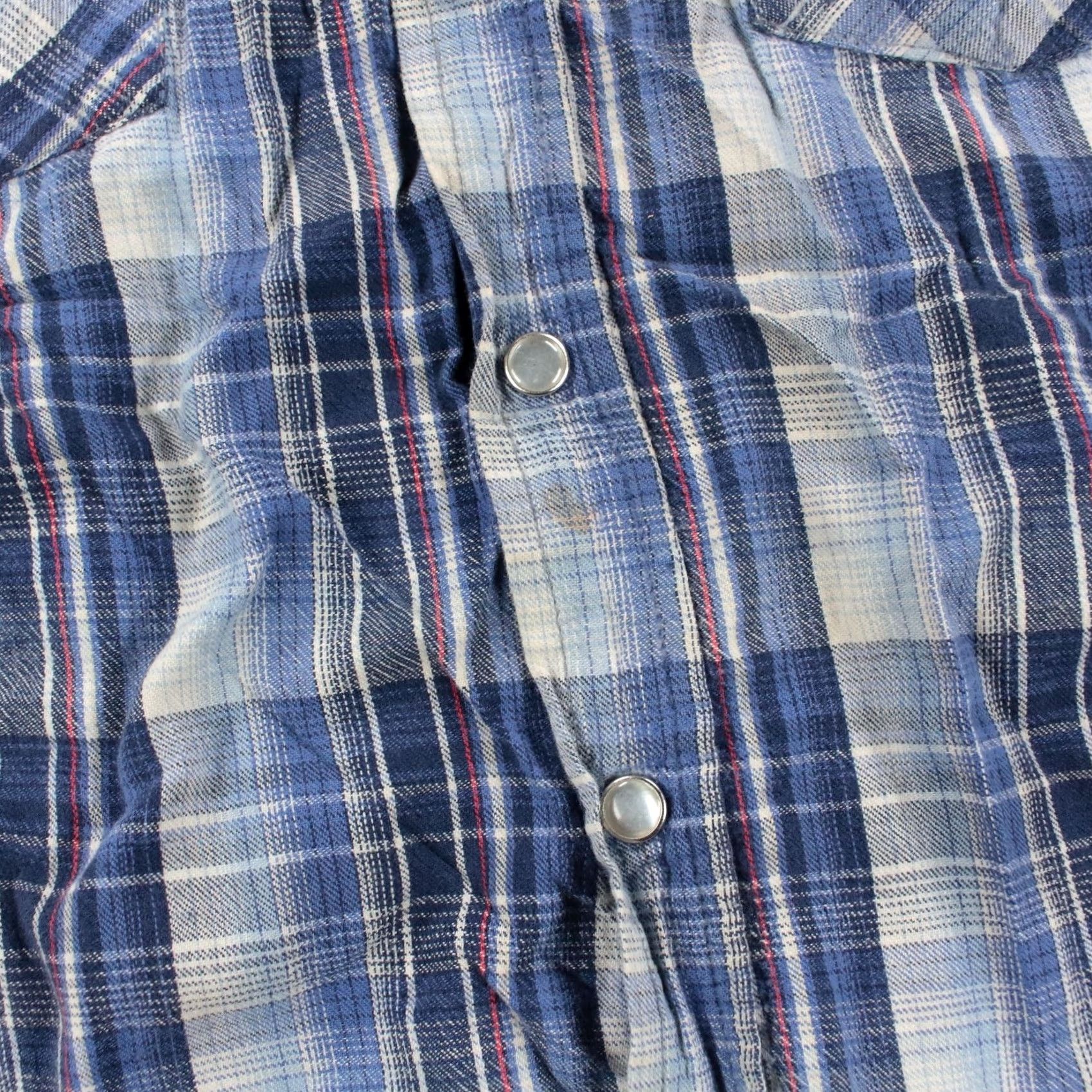 Vintage VINTAGE Timber Run Shirt MEDIUM 80s 90s distressed grunge snap front flannel Mens Size US M / EU 48-50 / 2 - 4 Thumbnail