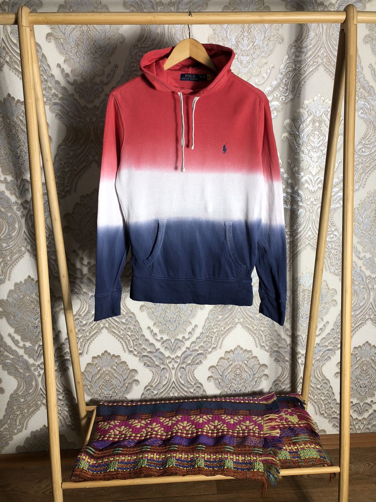 VINTAGE POLO RALPH LAUREN DESIGNER HOODIE CASUAL Y2K 90s USA