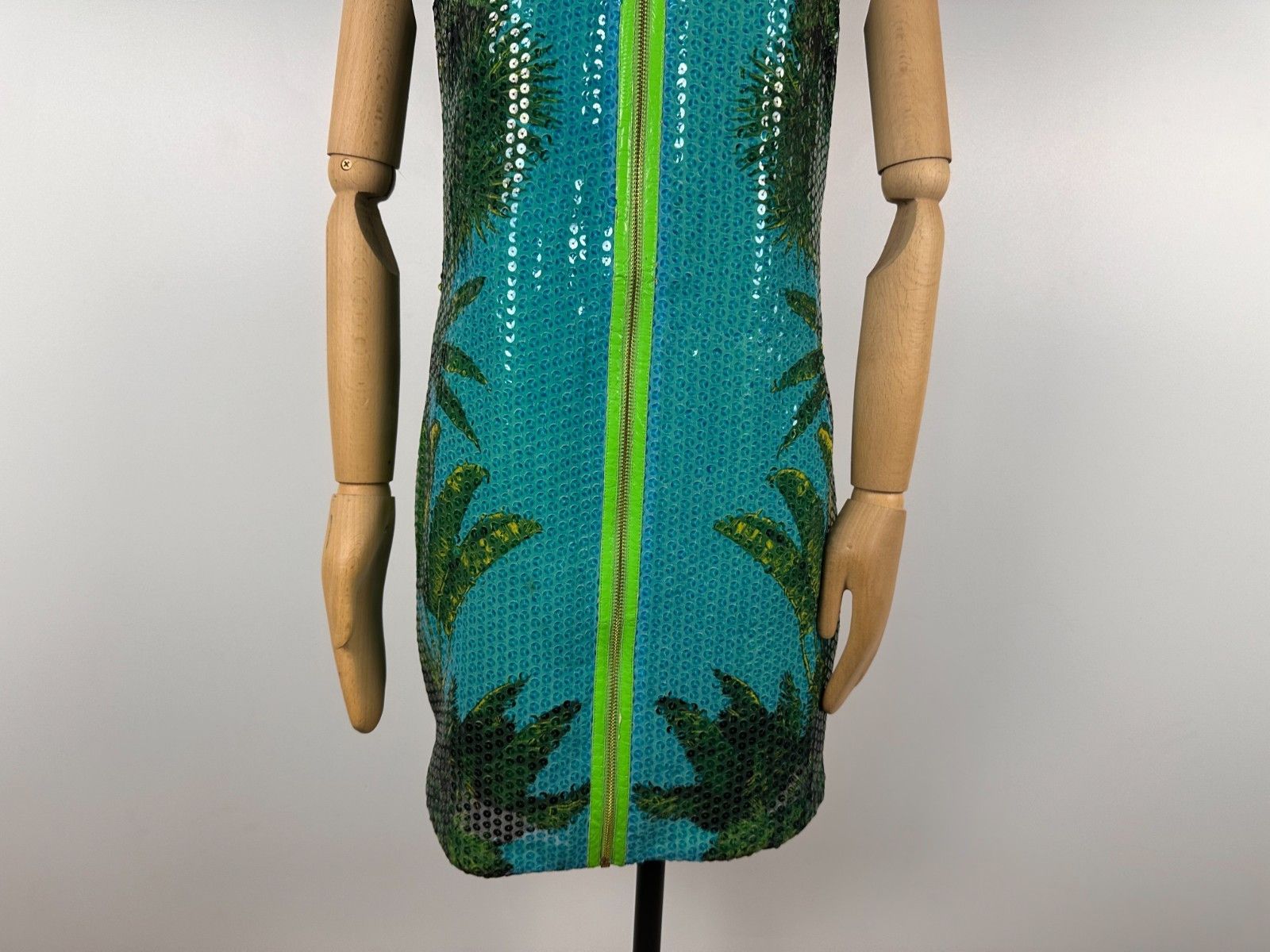 Versace Versace H&M Short Tropical Cocktail Dress Size S Size S / US 4 / IT 40 - 3 Thumbnail