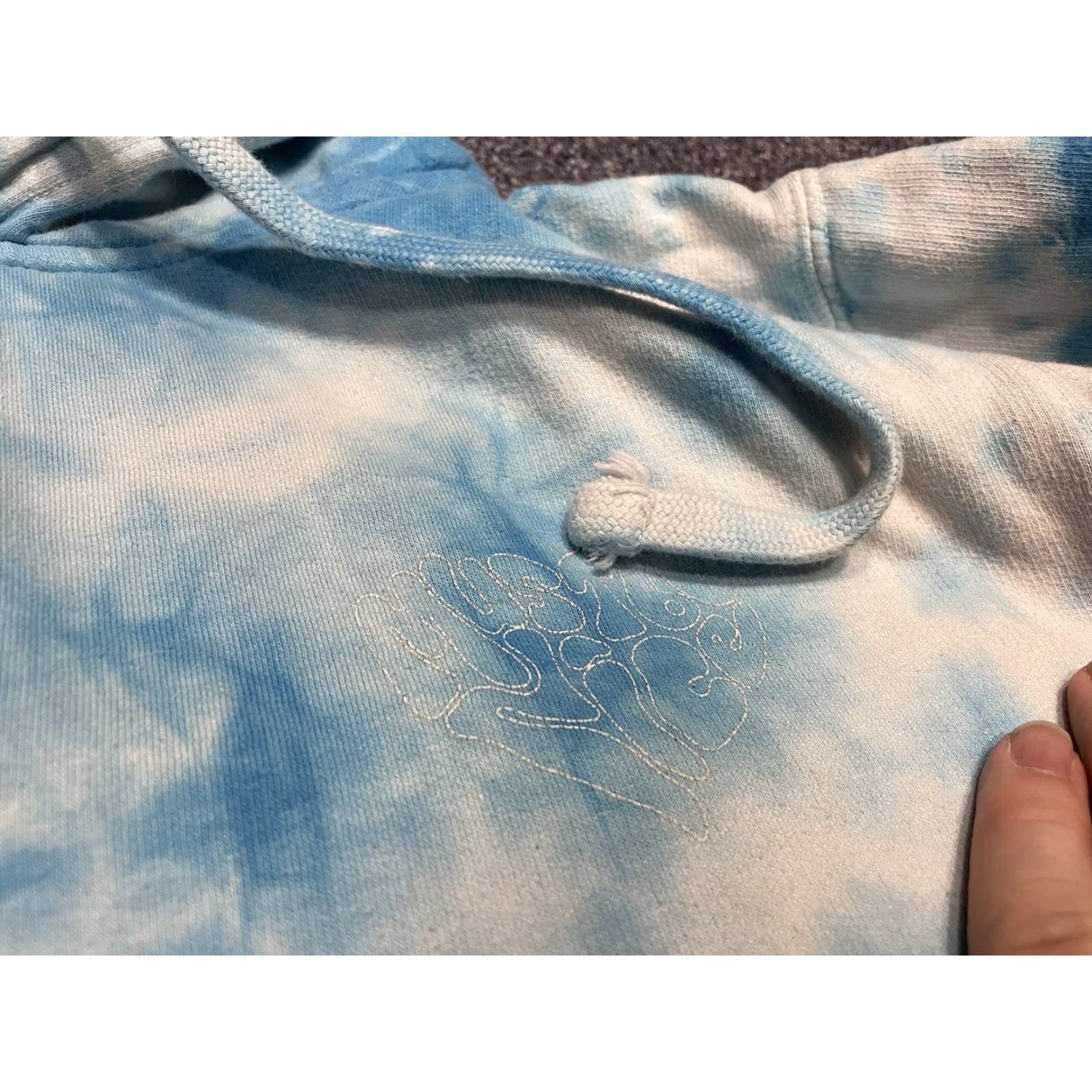 RIPNDIP RIPNDIP Sweater Hoodie Mens M Blue Tie Dye Long Sleeve Crew Neck Pullover Casual Indoor Outdoor Logo F6 Size US M / EU 48-50 / 2 - 4 Thumbnail