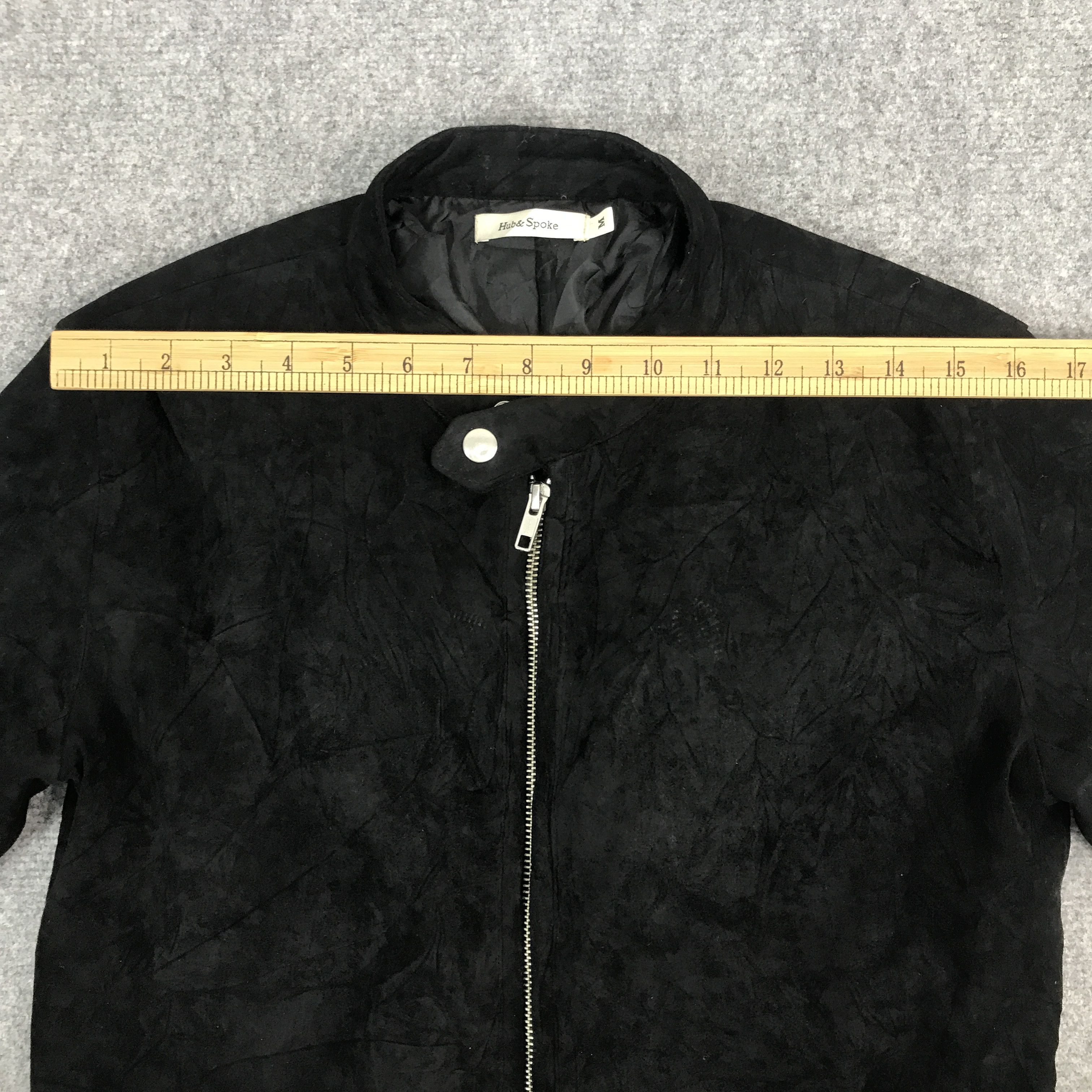 Japanese Brand Japan design biker black style hub & spooke jacket Size US M / EU 48-50 / 2 - 5 Thumbnail