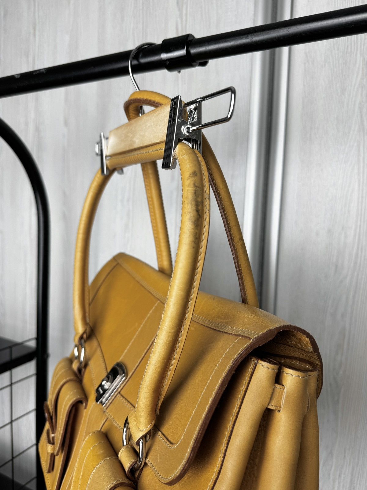 Bogner Bogner Beige Brown Genuine Leather Satchel Shoulder bag Size ONE SIZE - 6 Thumbnail