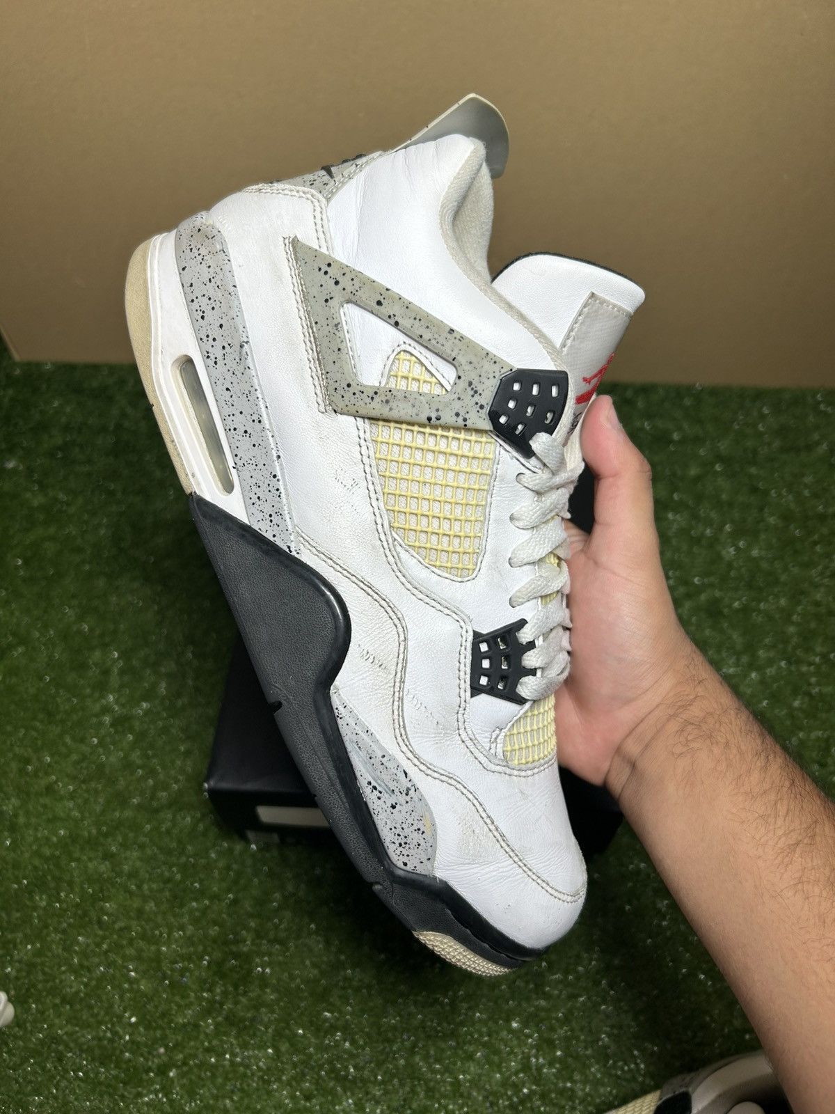 Jordan Brand Jordan 4 white cement 2016 Size US 11.5 / EU 44-45 - 7 Thumbnail
