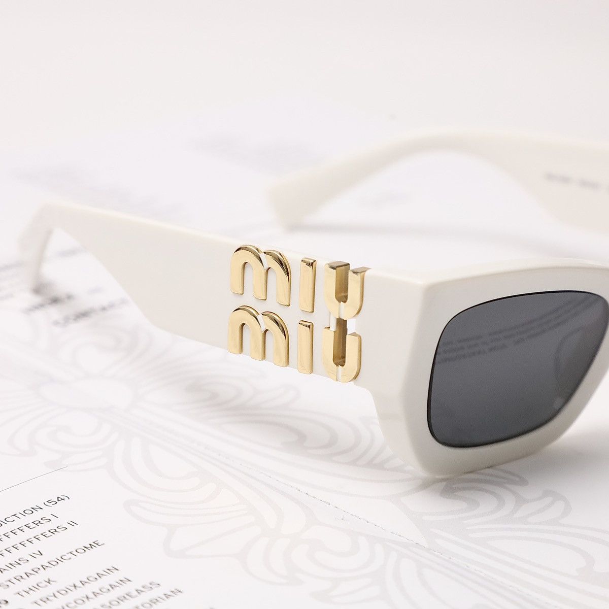 Miu Miu MIU MIU 0MU 09WS SUNGLASSES Size ONE SIZE - 3 Thumbnail