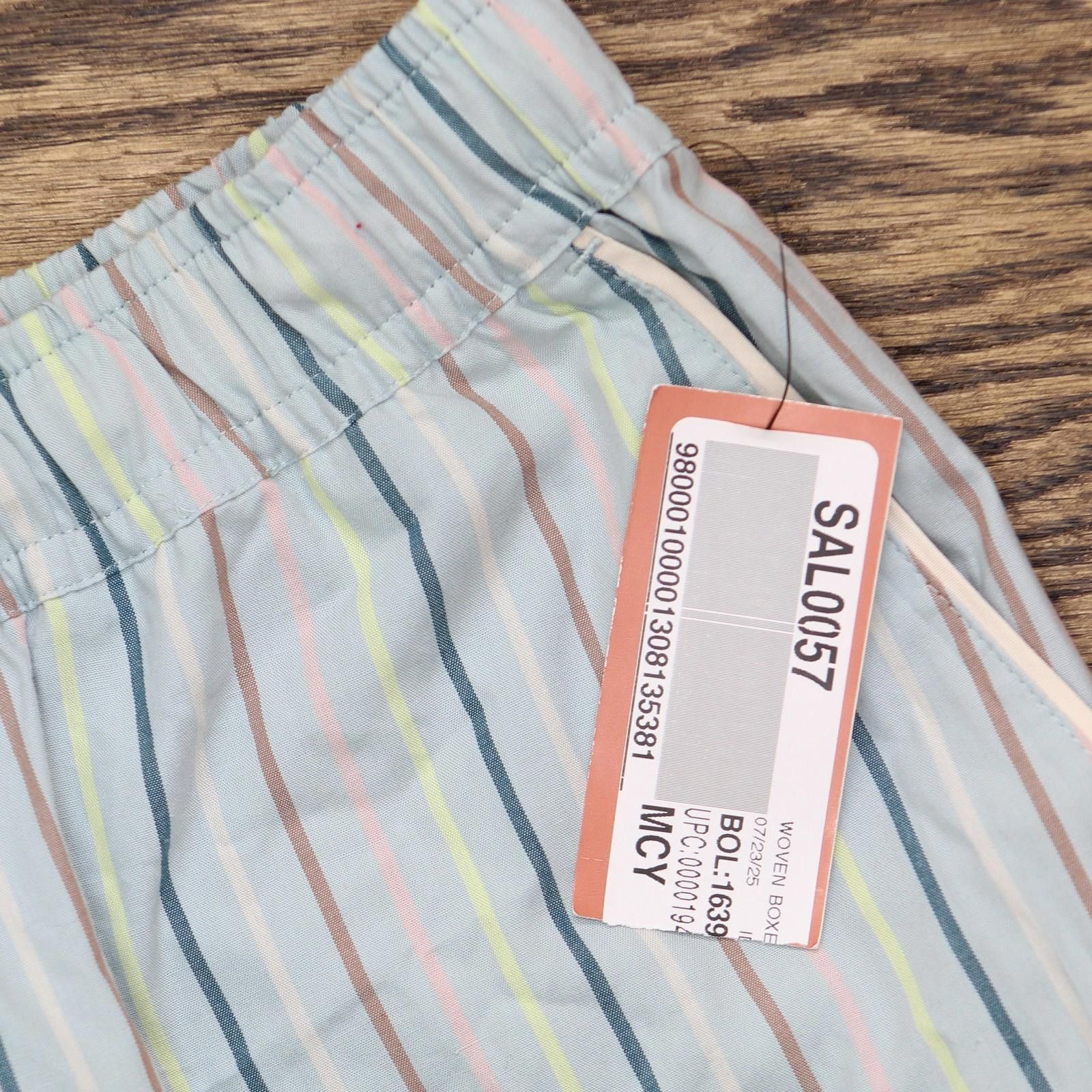 Other Nwt State Of Day Boxer Shorts Thin Vertical Stripe Blue 2x Size 42" / US 20 - 3 Thumbnail