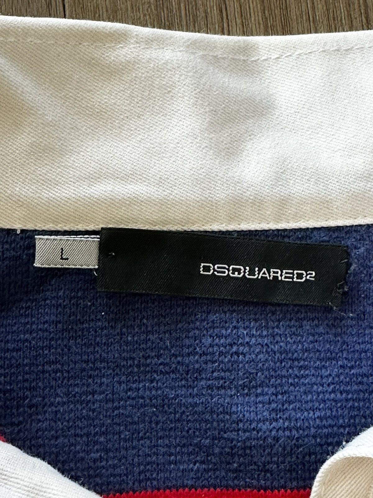Dsquared2 🚨Surf Camp Milan SS2004 Rugby Pullover Size US L / EU 52-54 / 3 - 4 Thumbnail
