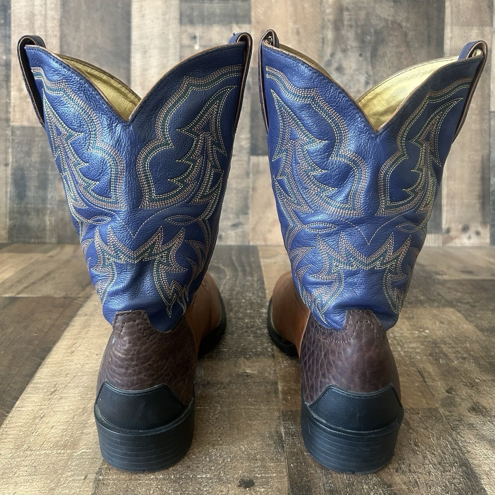 Tony Lama Tony Lama XT5001 Round Toe TLX Cowboy Boots Mens 9.5 EE Size US 9.5 / EU 42-43 - 9 Thumbnail