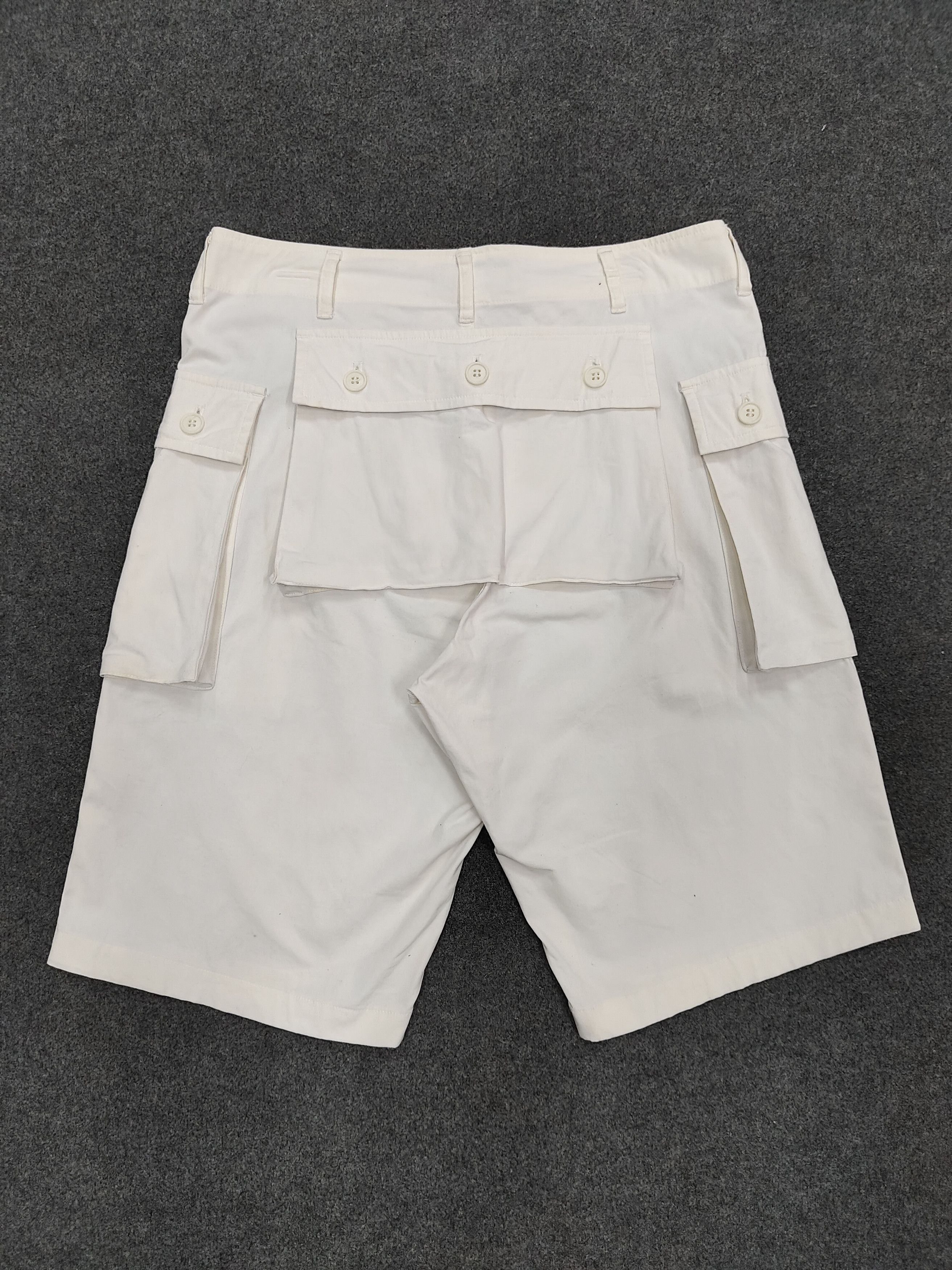 Yohji Yamamoto 2000s INED Homme- Mongkey Cargo Short Pants Size US 34 / EU 50 - 1 Thumbnail