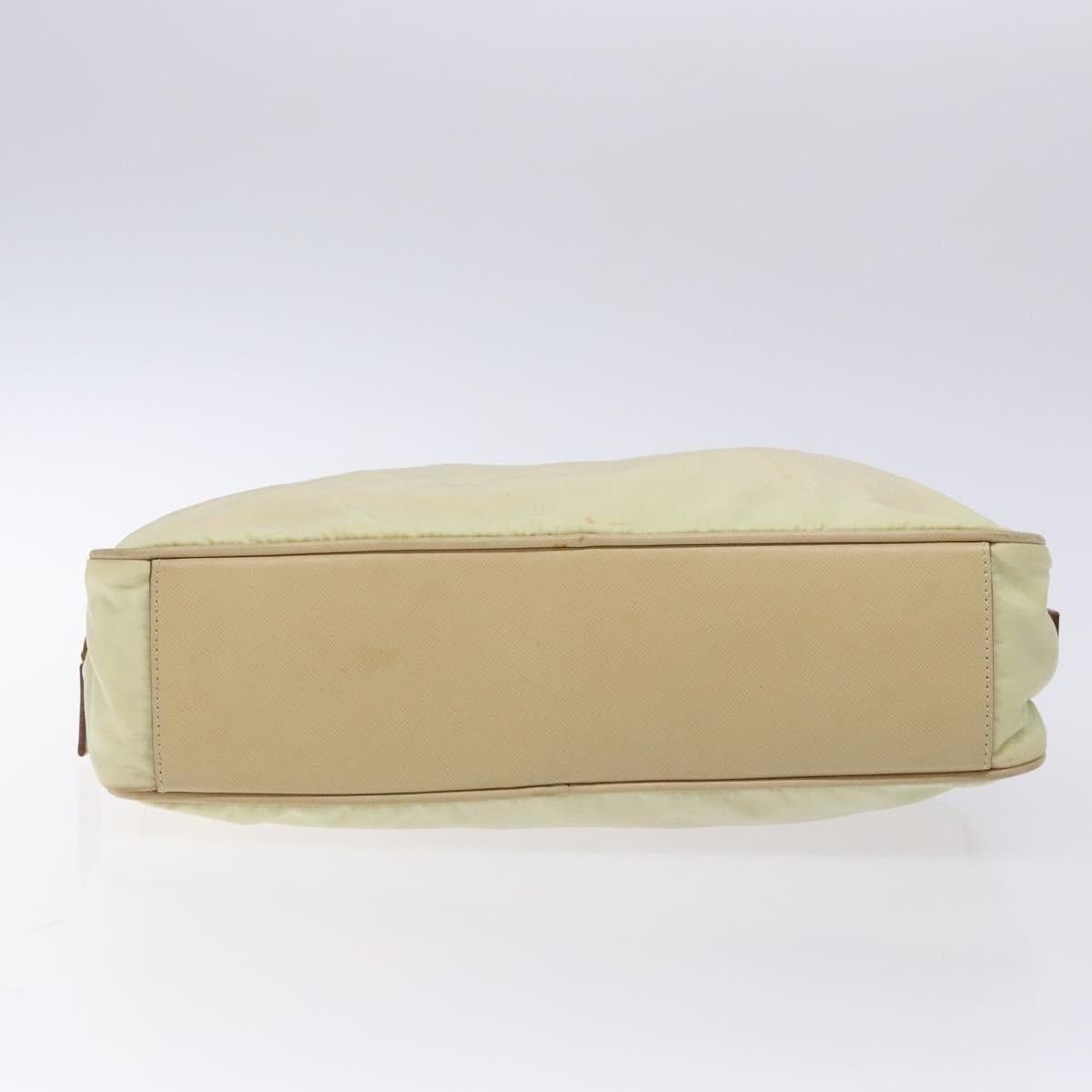 Prada PRADA Hand Bag Nylon Beige Gold Size ONE SIZE - 9 Thumbnail
