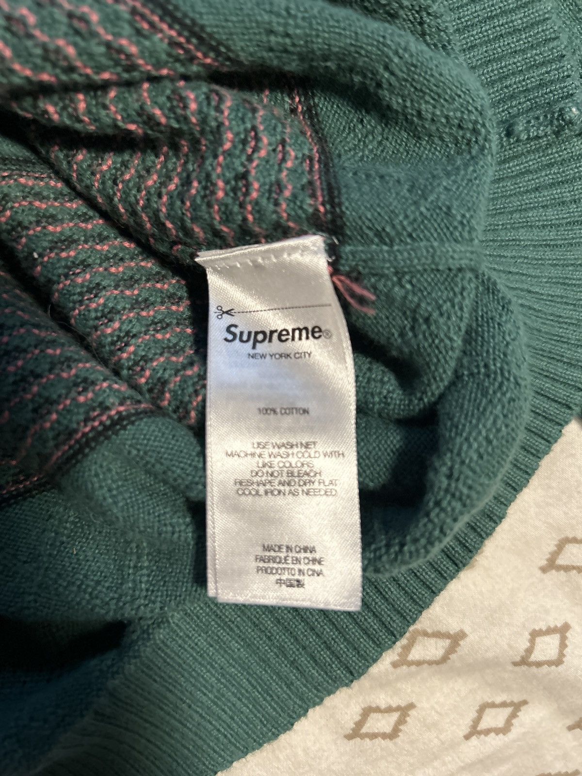 Supreme Supreme Knit Stripe Polo Size US L / EU 52-54 / 3 - 5 Thumbnail