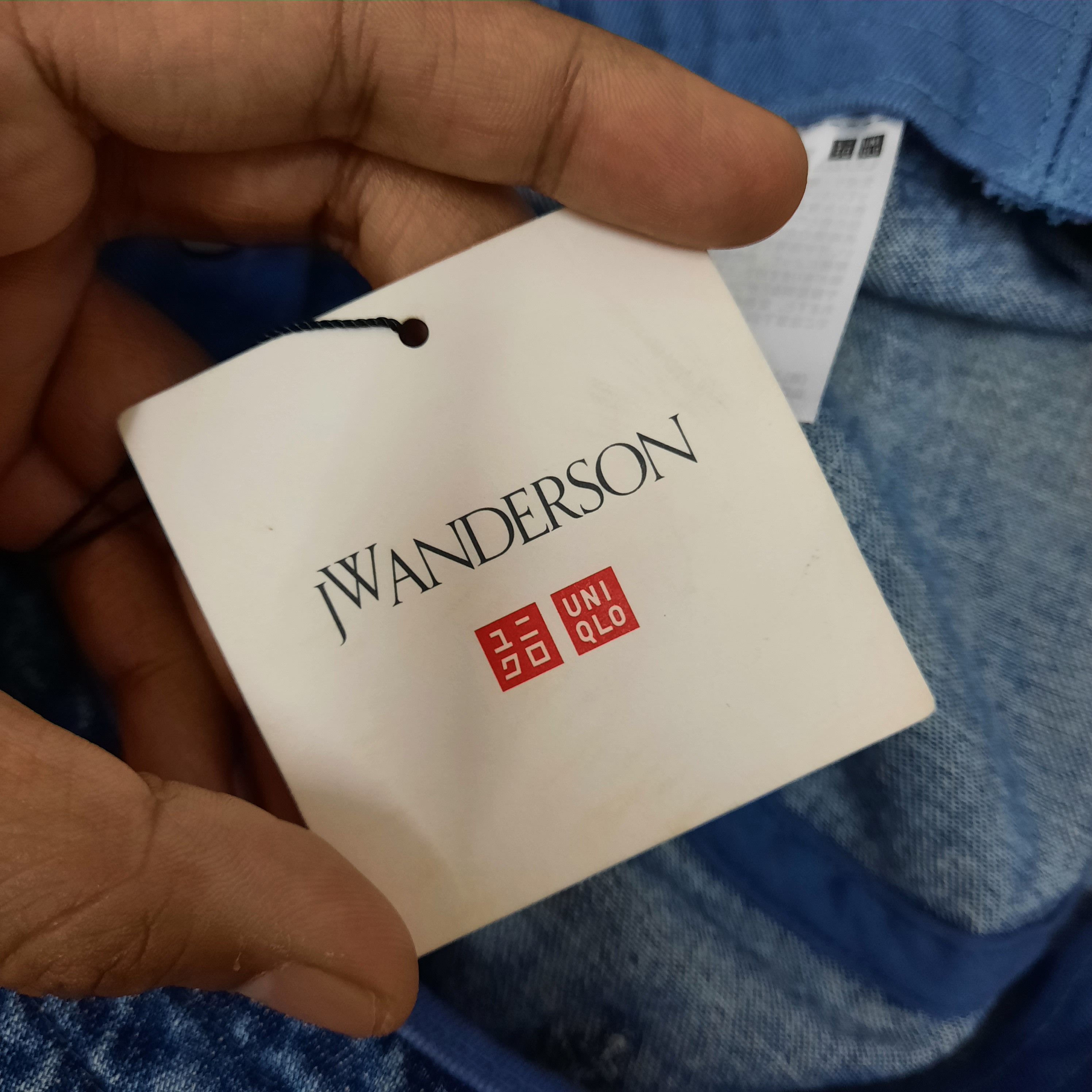 JW Anderson 🪡 Japanese brand uniqlo x jw anderson indigo washed hat Size ONE SIZE - 8 Thumbnail