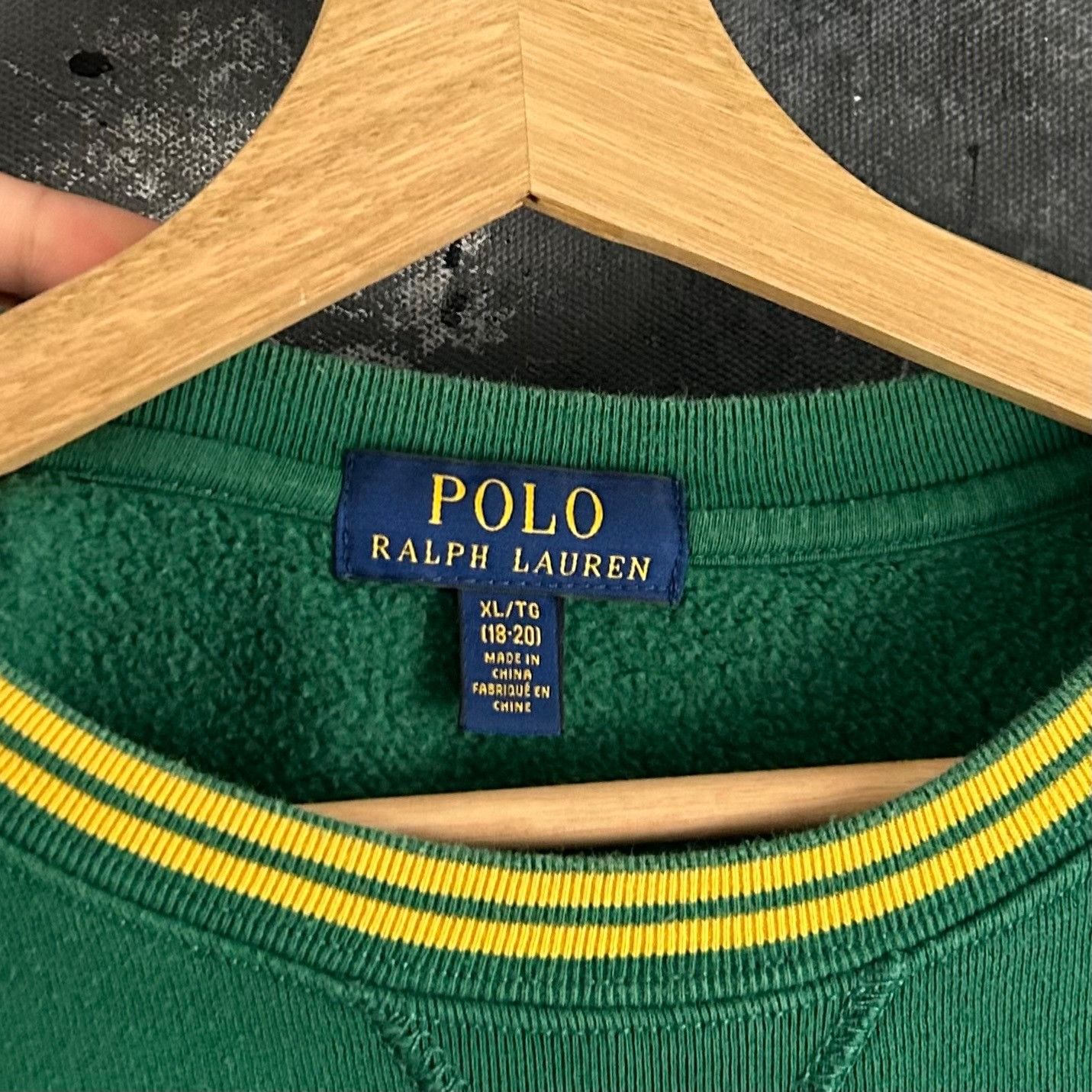 Polo Ralph Lauren Polo Ralph Lauren Brazil color sweatshirt Size US S / EU 44-46 / 1 - 3 Thumbnail