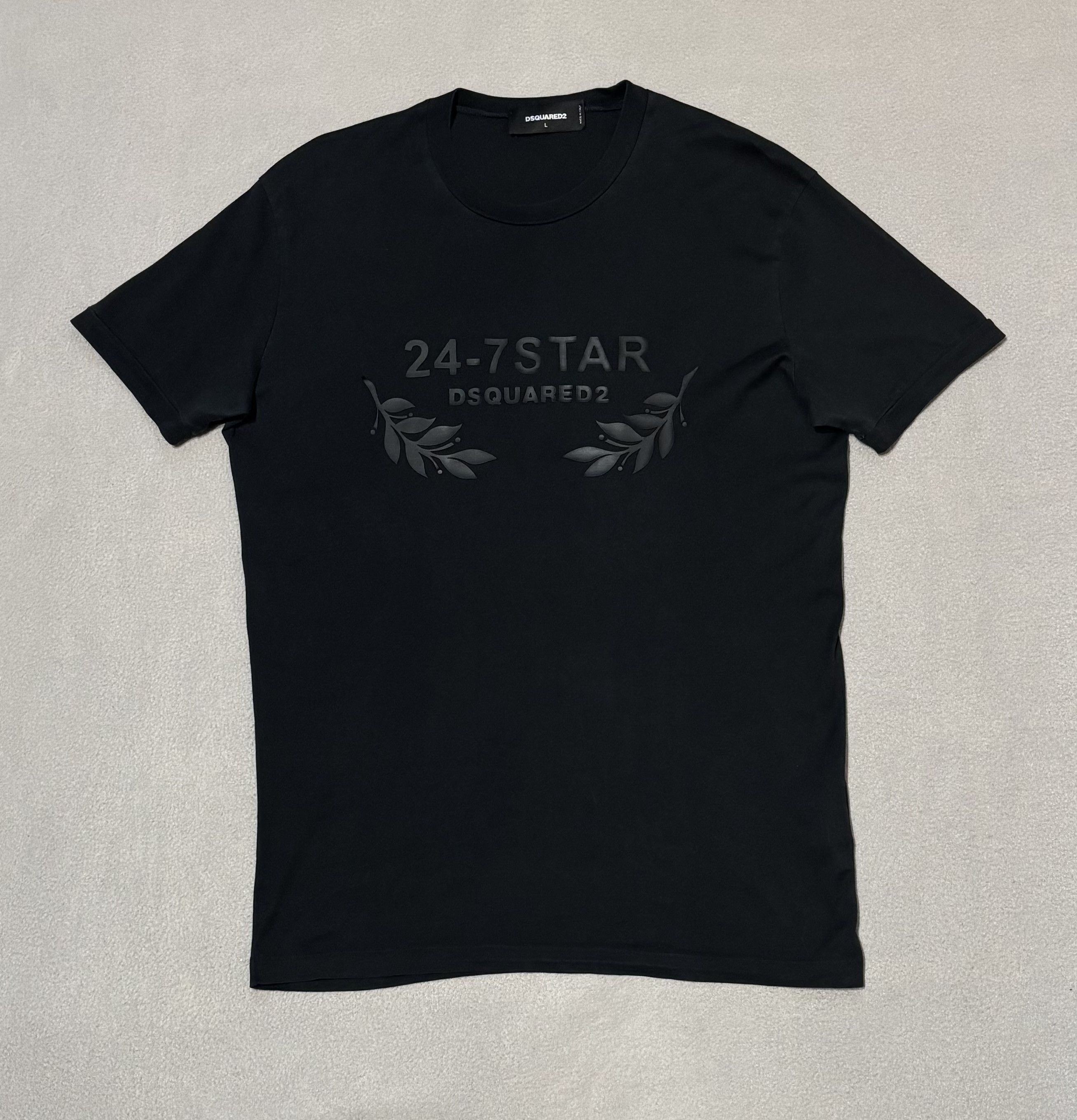 Dsquared2 Dsquared2 Black T-shirt Size L Size US L / EU 52-54 / 3 - 5 Thumbnail