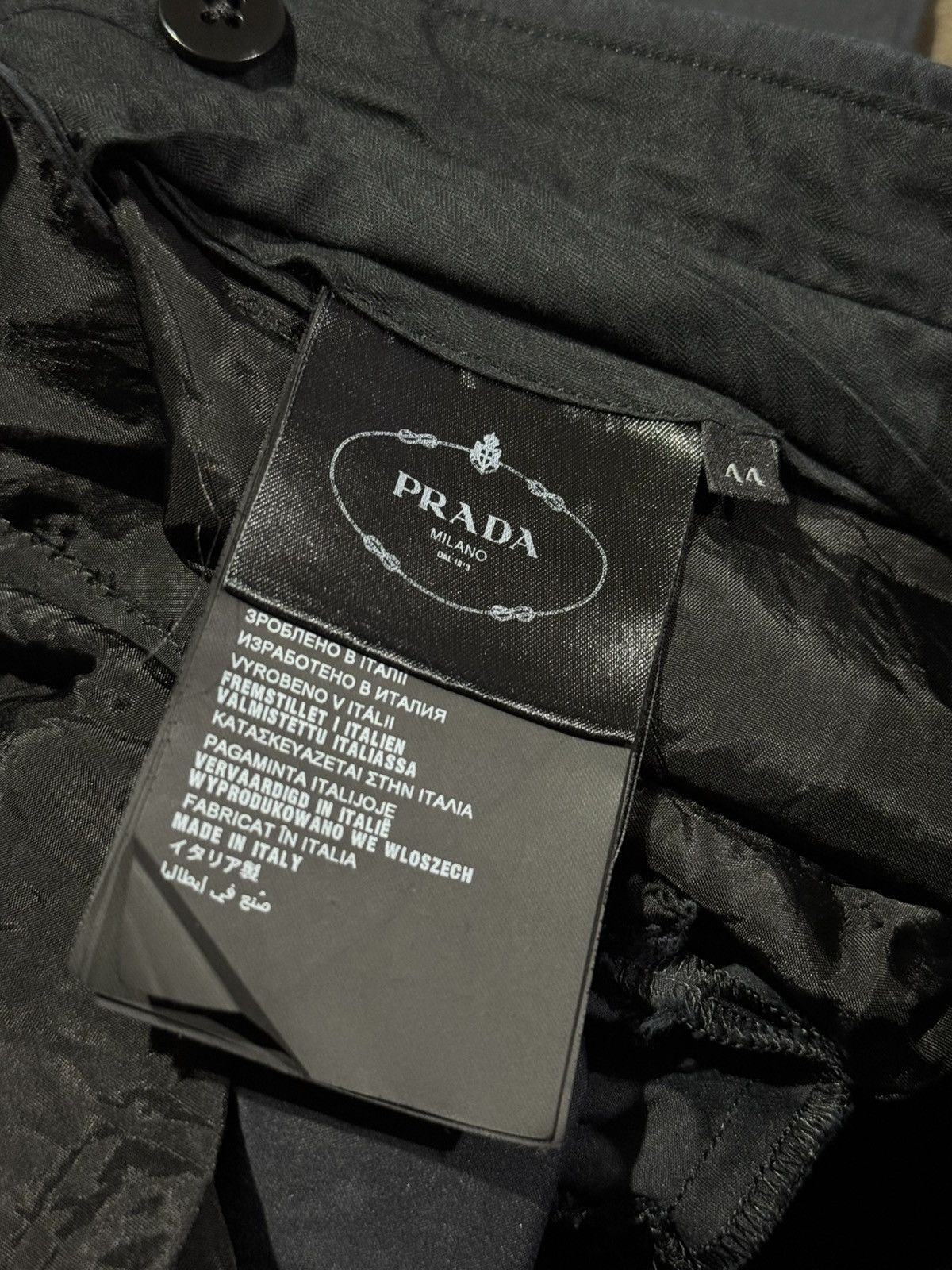 Prada Prada Wool Trousers Size 30" / US 8 / IT 44 - 10 Thumbnail