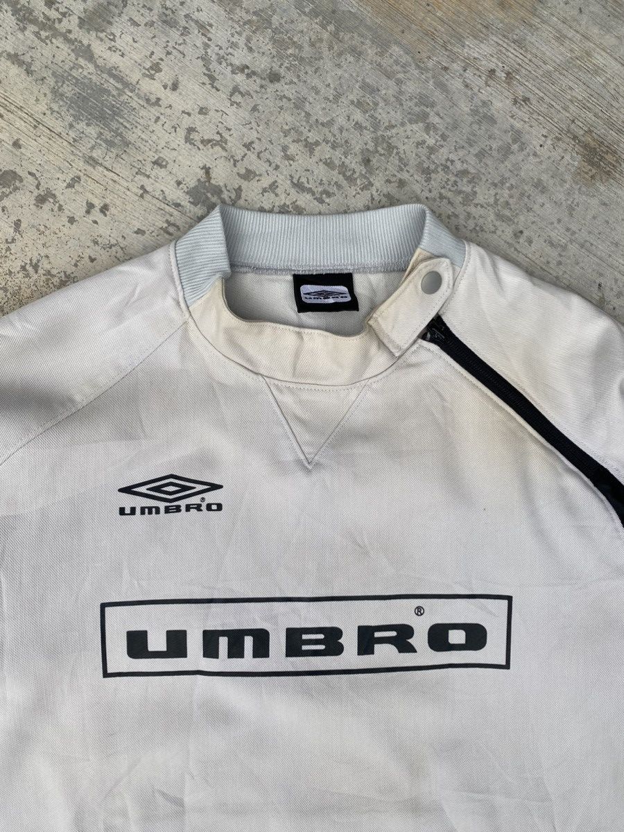Descente × Umbro × Vintage Distressed Umbro by descente pullover sweater Size US M / EU 48-50 / 2 - 3 Thumbnail