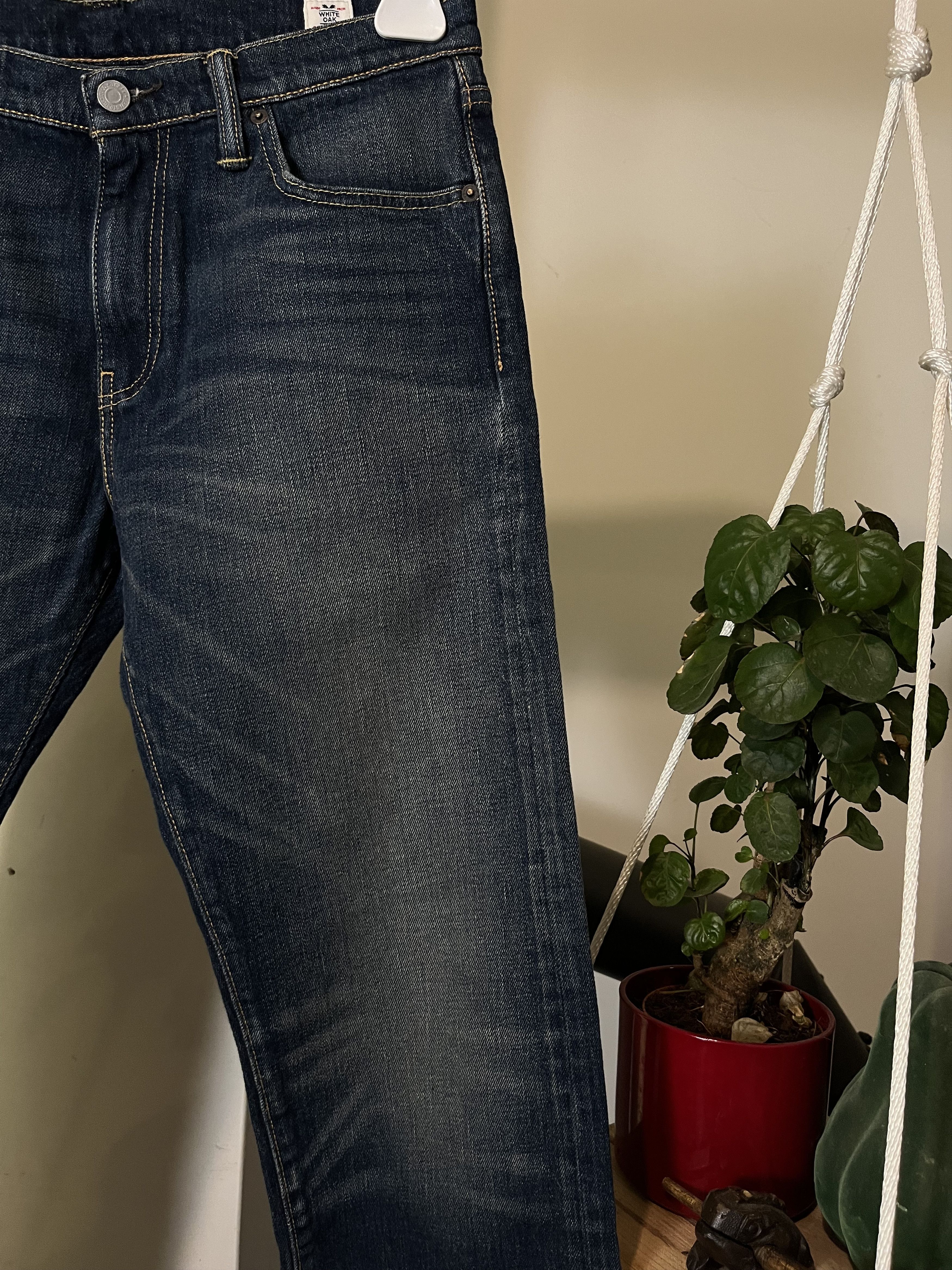 Levi's × Levi's Vintage Clothing × Vintage Levi's Premium 504 White Oak Denim Jeans Size US 30 / EU 46 - 4 Thumbnail