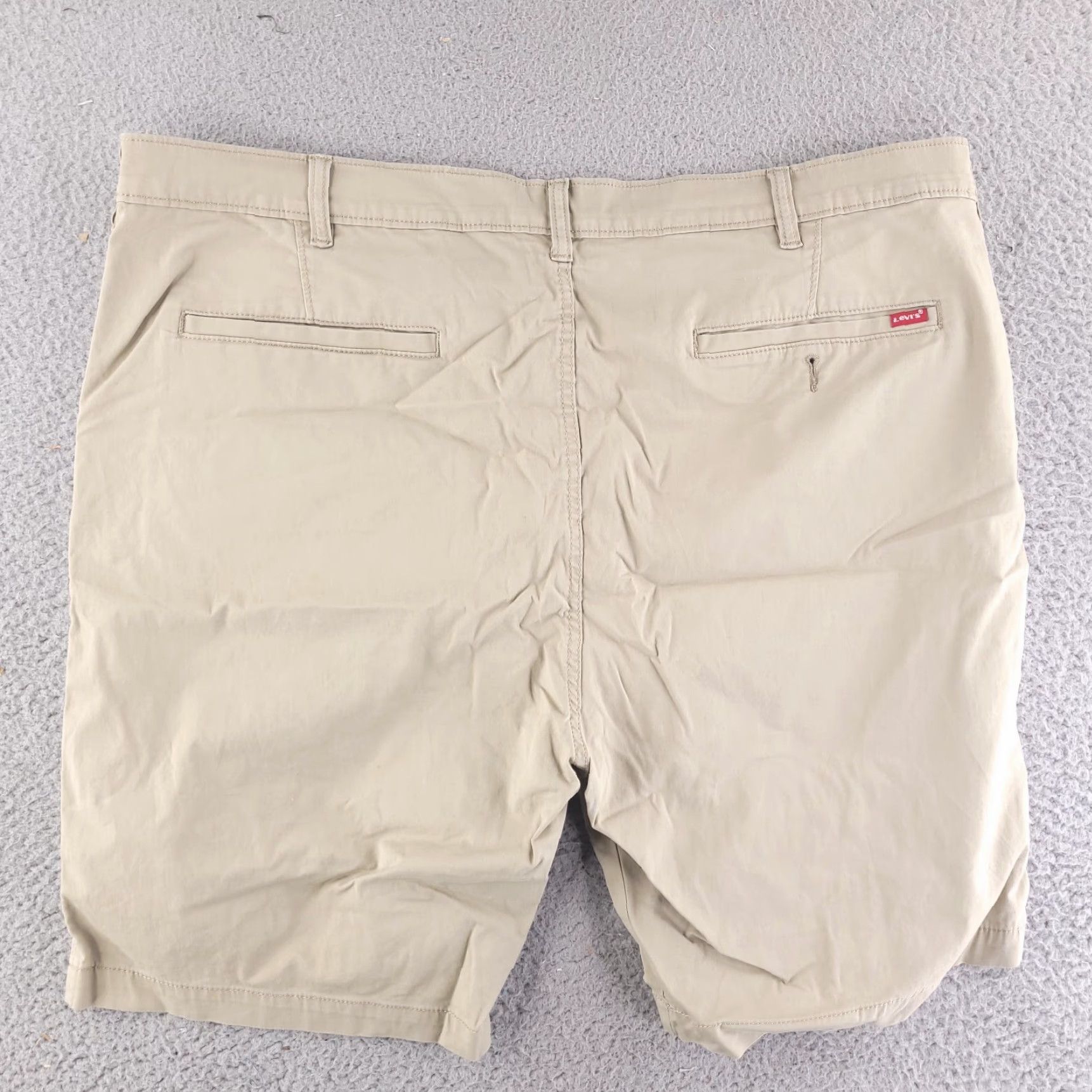 Levi's Levis Shorts Mens 42 Chino Tan 9" Inseam 9 inch Cotton Standard Taper XX Size US 42 / EU 58 - 5 Thumbnail