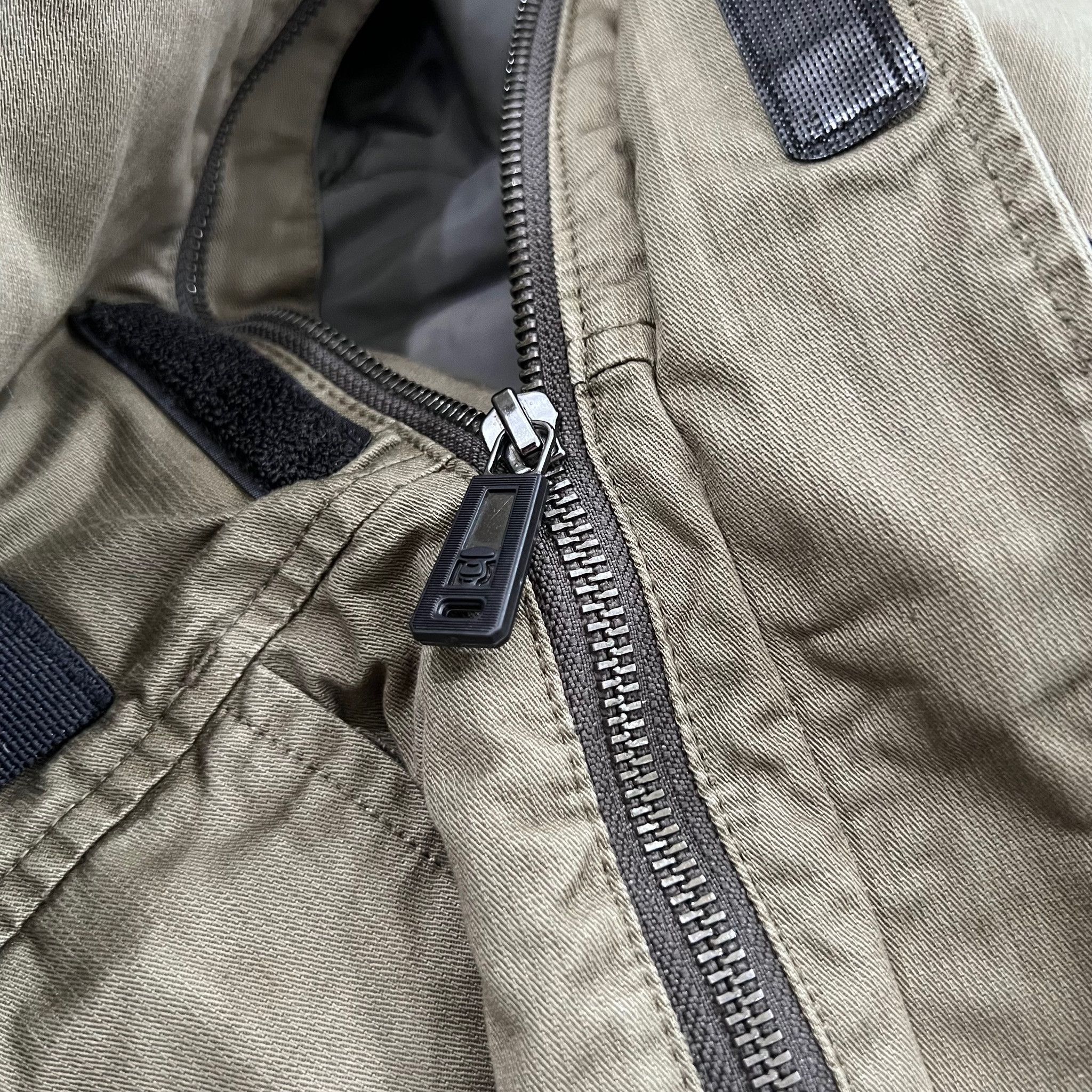 Aape Aape by A Bathing Ape Khaki Bomber Jacket - Quilted Lining Size US L / EU 52-54 / 3 - 14 Thumbnail