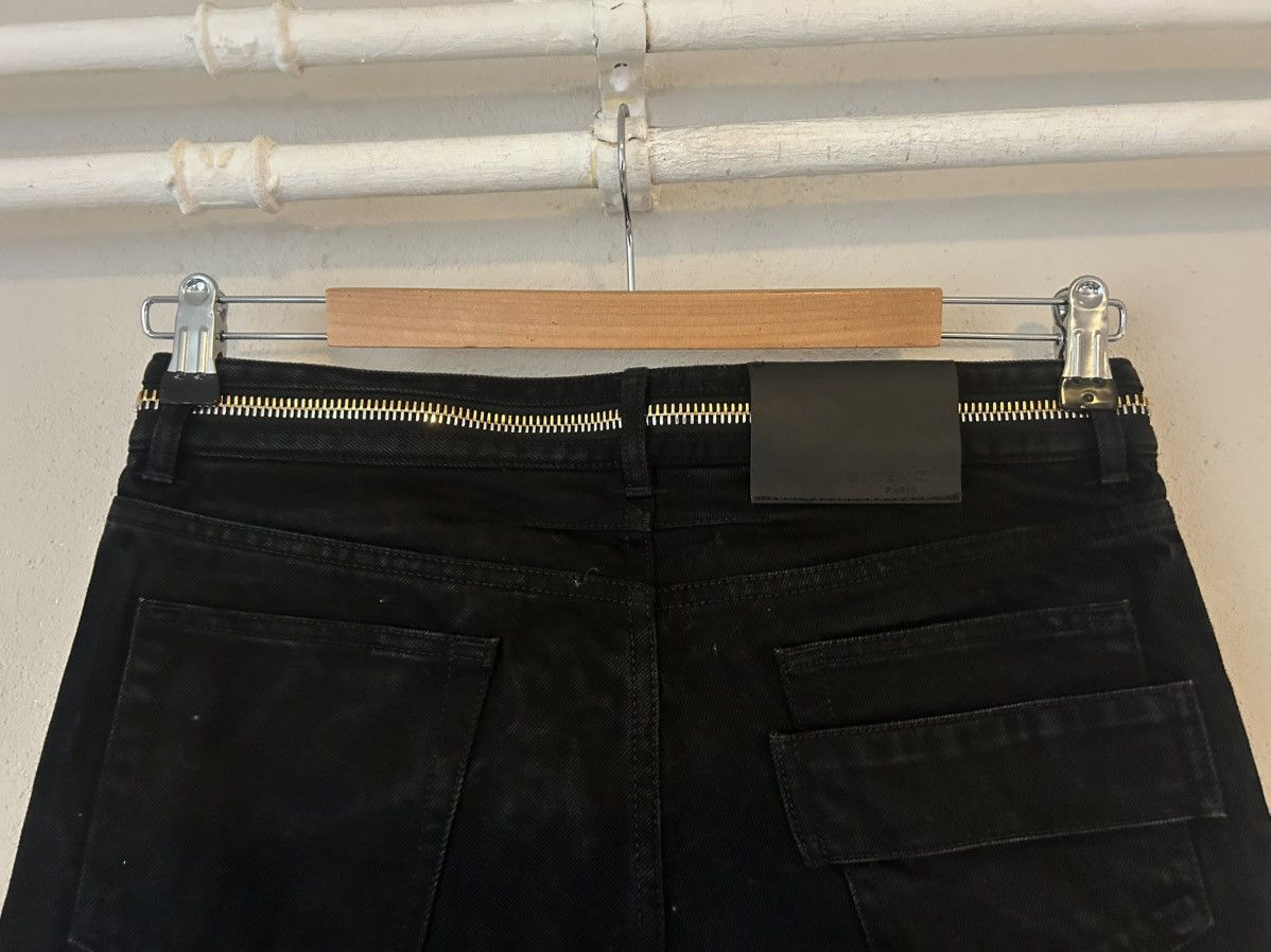 Givenchy Black Jeans with Zipper Detail Size US 30 / EU 46 - 8 Thumbnail