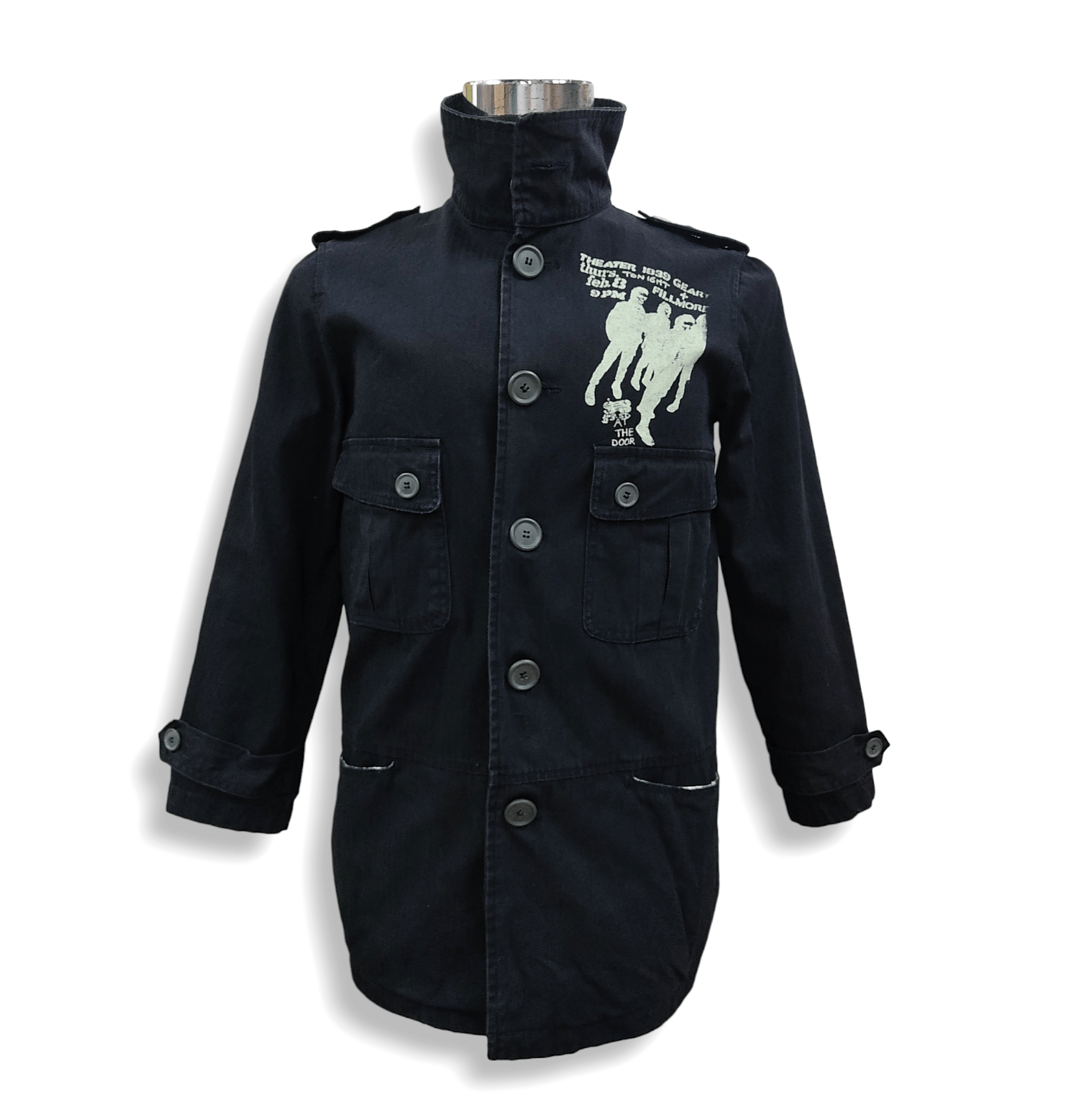 Japanese Brand SHIN AND COMPANY the Anarchist City Rocker Utility Jacket Size US S / EU 44-46 / 1 - 2 Thumbnail