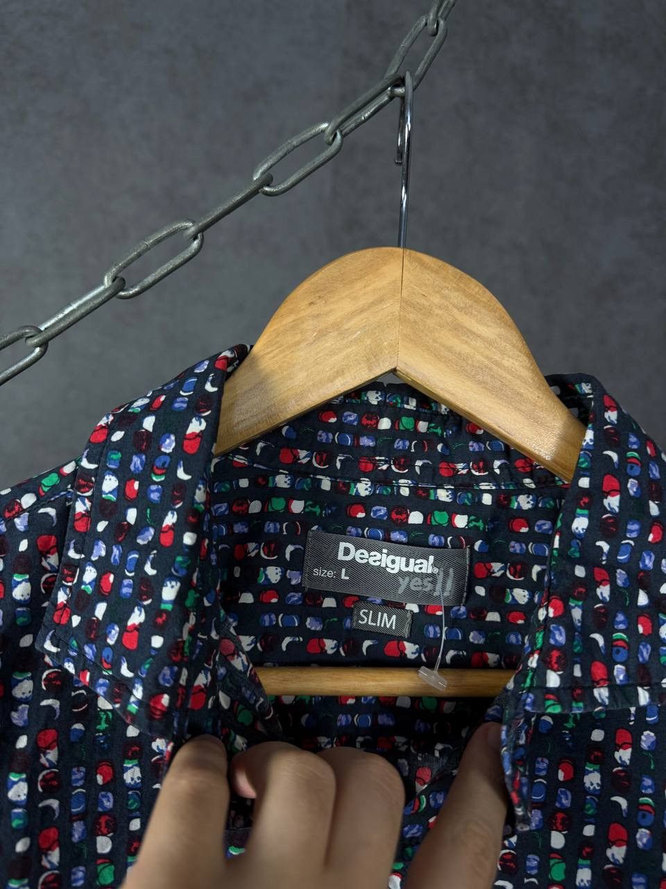 Desigual Desigual designer art crazy shirt Size US L / EU 52-54 / 3 - 3 Thumbnail