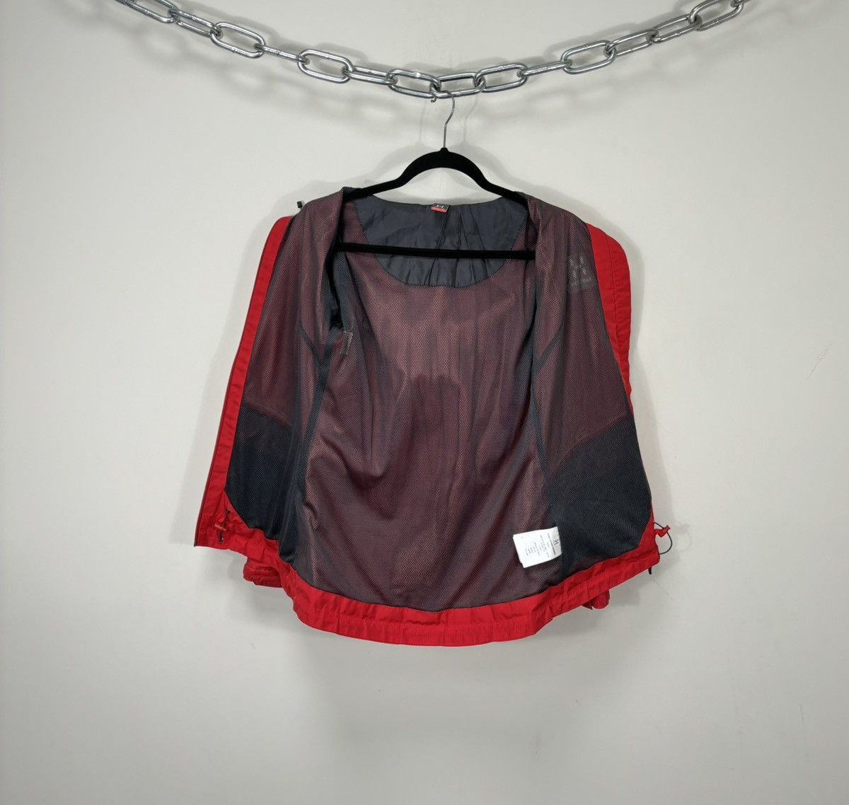 Haglofs Haglofs Women’s Red Outdoor Full Zip Windbreaker Husk Jacket Size XS / US 0-2 / IT 36-38 - 2 Thumbnail