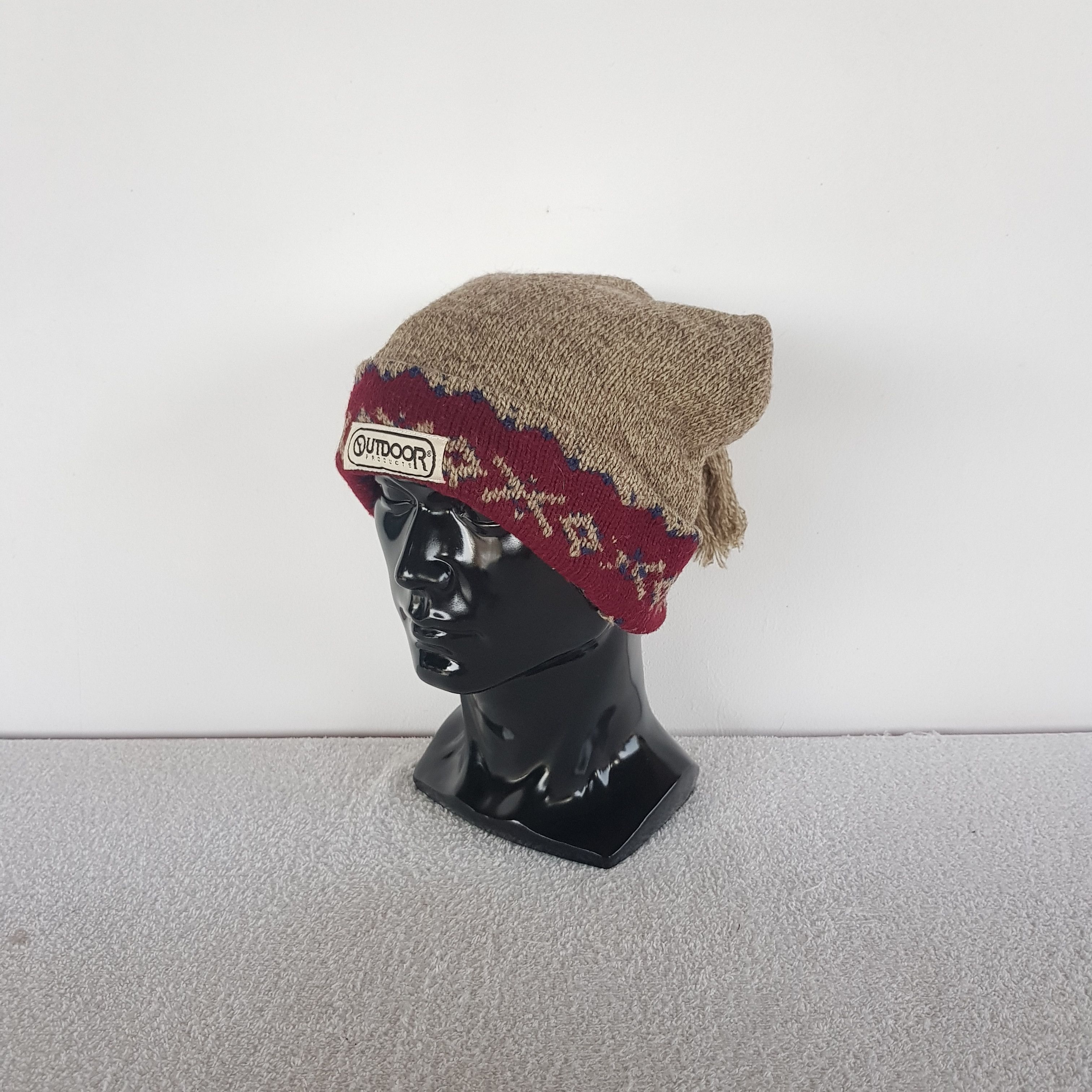 Other Vintage Outdoor Beanie Knit Crochet Snow Caps Ski Hats. Size ONE SIZE - 1 Thumbnail