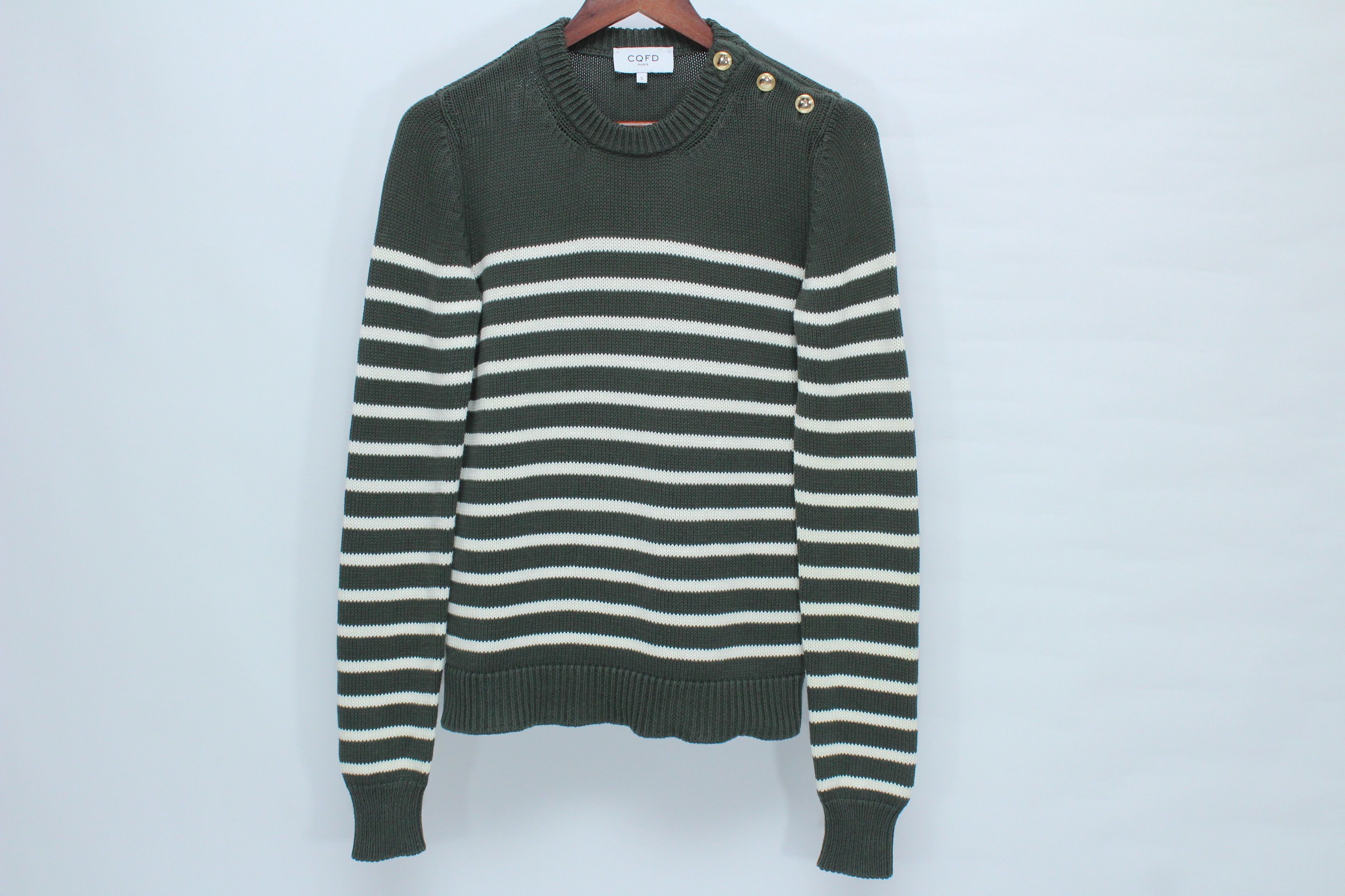 Other CQFD Paris Sweater Size S Made In Italy Size S / US 4 / IT 40 - 2 Thumbnail