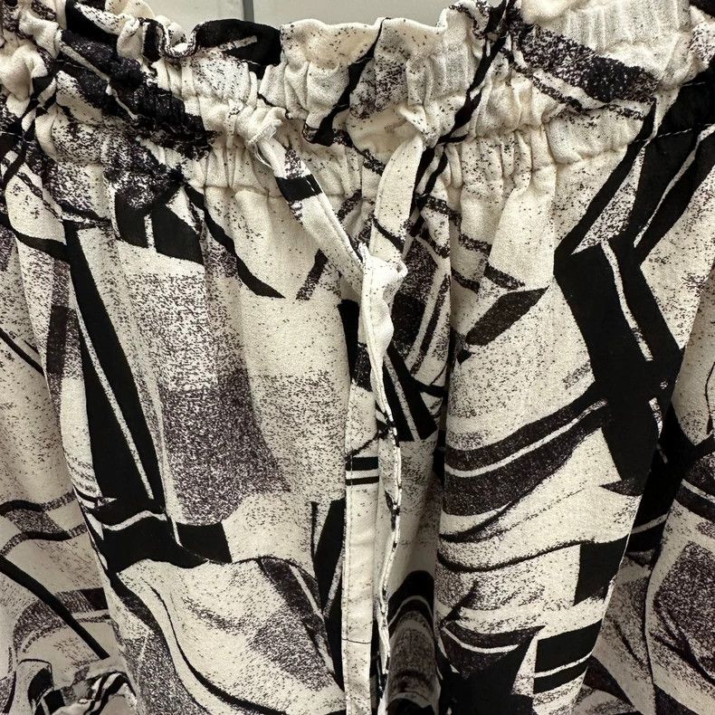 Y's Y's Printed Skirt Size 25" / US 0 / IT 36 - 4 Thumbnail