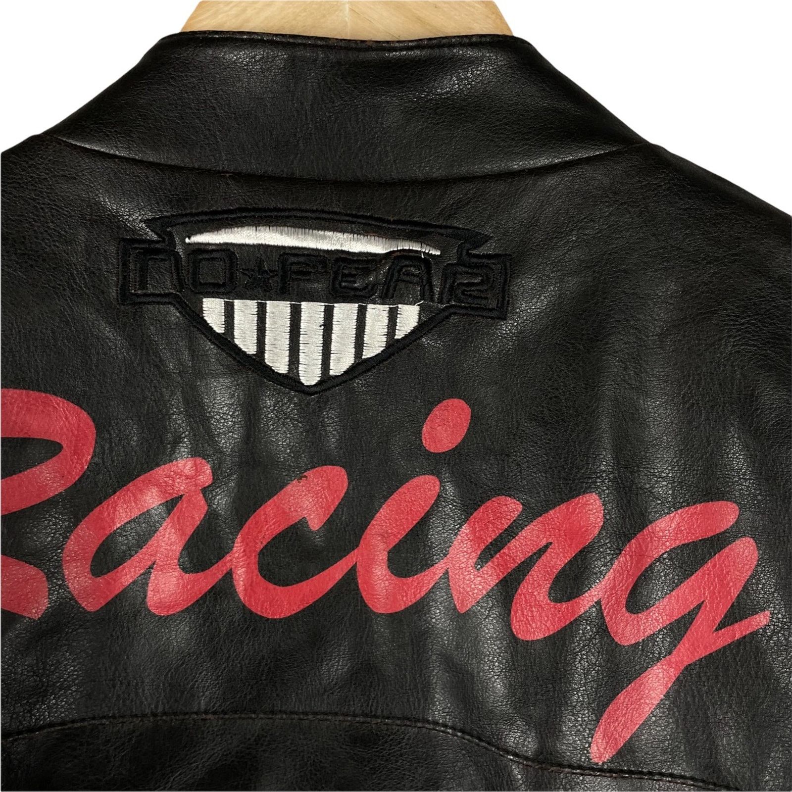 No Fear Vintage No Fear Racing Leather Jacket Size US S / EU 44-46 / 1 - 9 Thumbnail