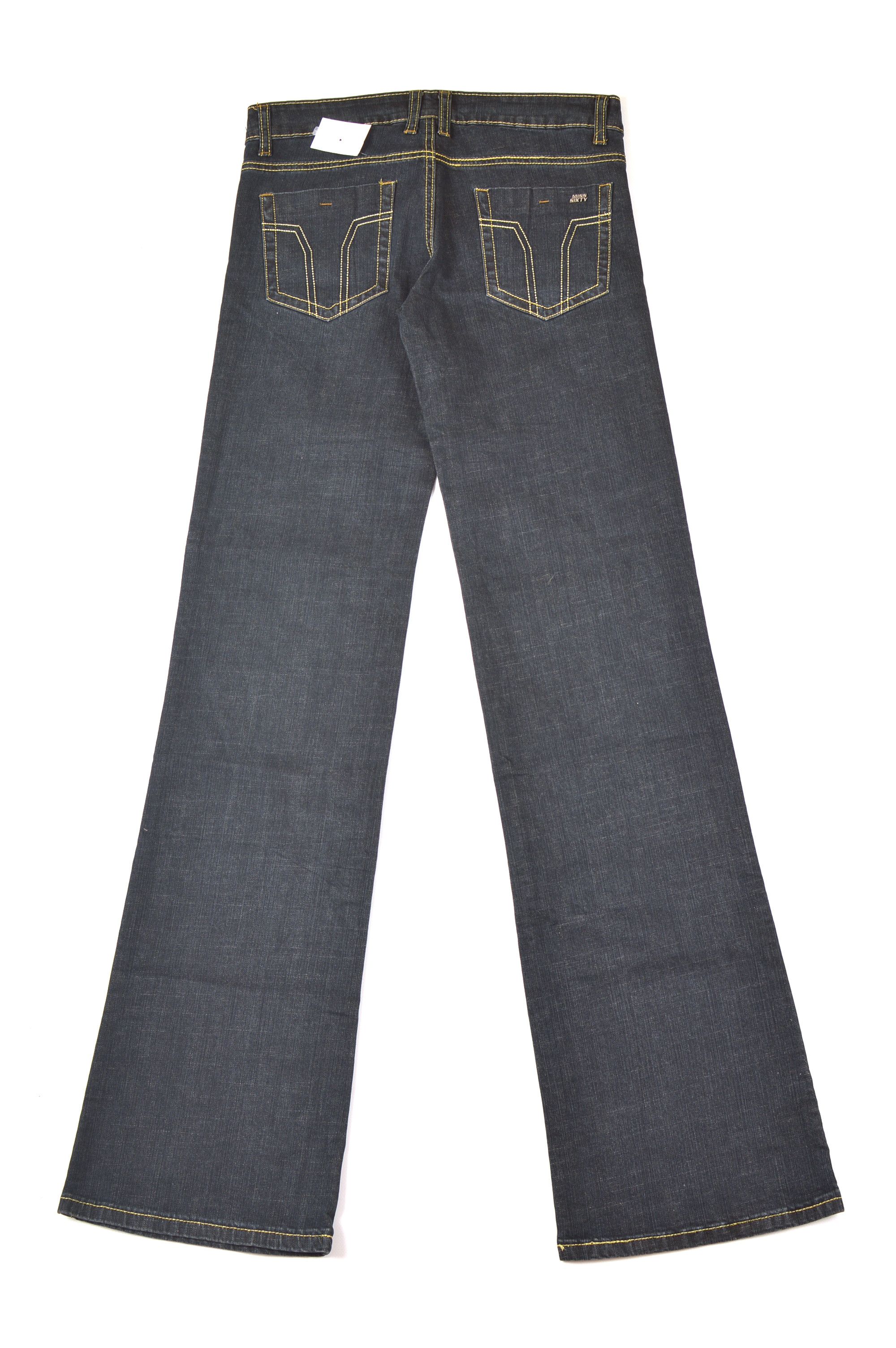 Miss Sixty × Vintage Miss Sixty 60 Vintage Y2K Flare Denim Jeans Size 29" - 6 Thumbnail