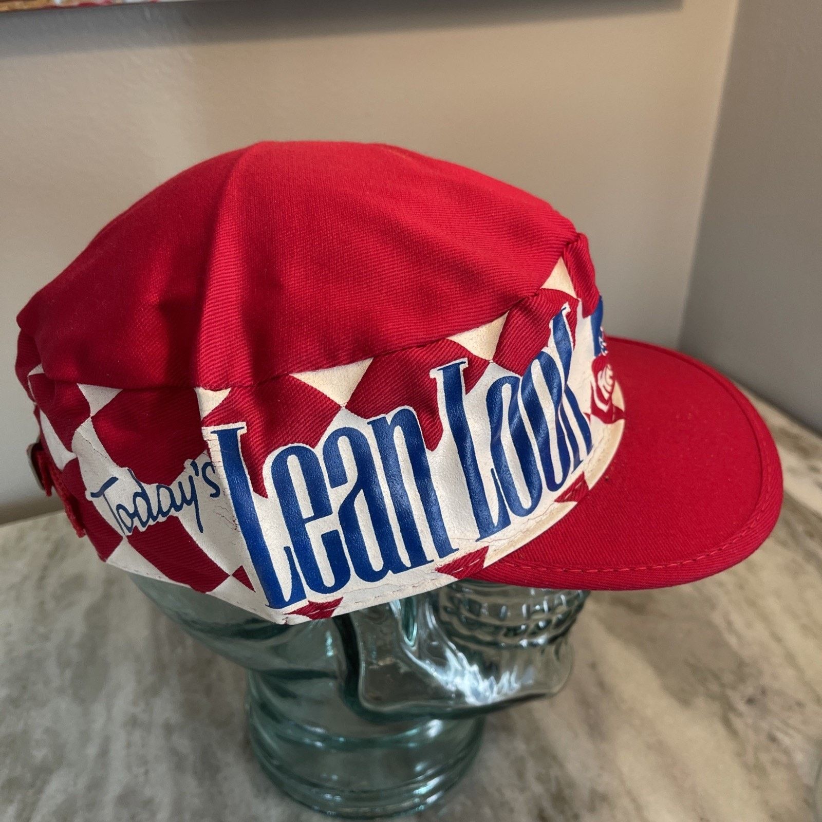 Vintage Vtg Hatfield Quality Meats Painters Cap Hat New Nos Rare 2 Size ONE SIZE - 5 Thumbnail