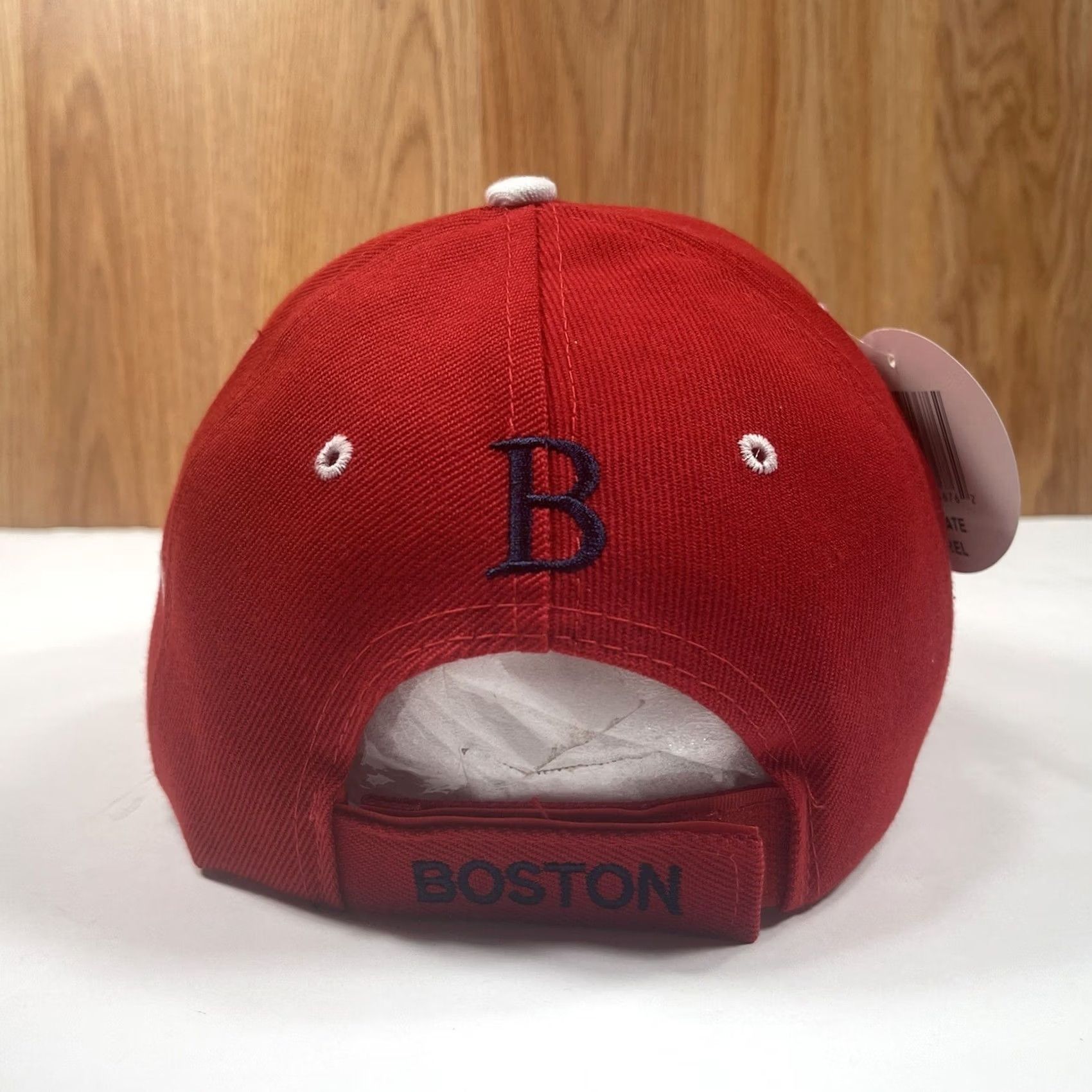 Vintage Bay State Apparel Boston Cap Embroidered Adult Adjustable StrapBack BaseHat Size ONE SIZE - 5 Thumbnail